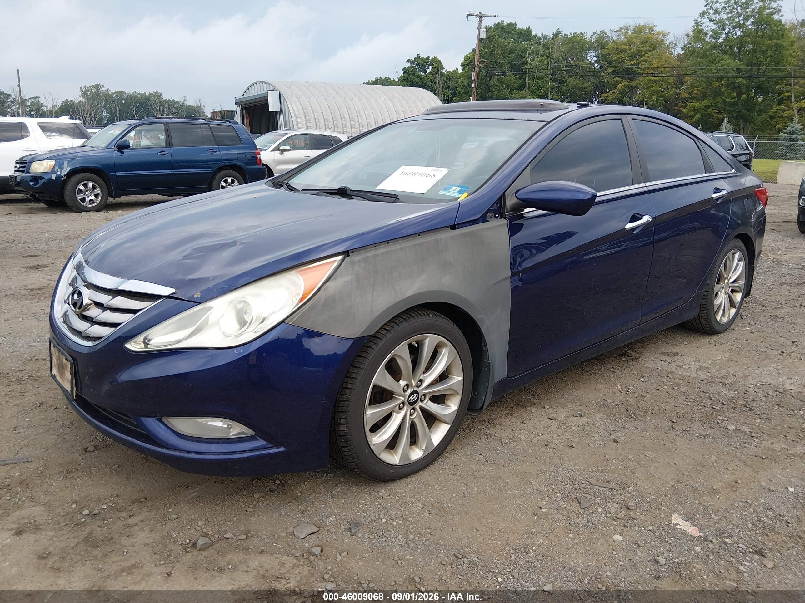 2012 Hyundai Sonata Se Blue vin: 5NPEC4AC5CH412600
