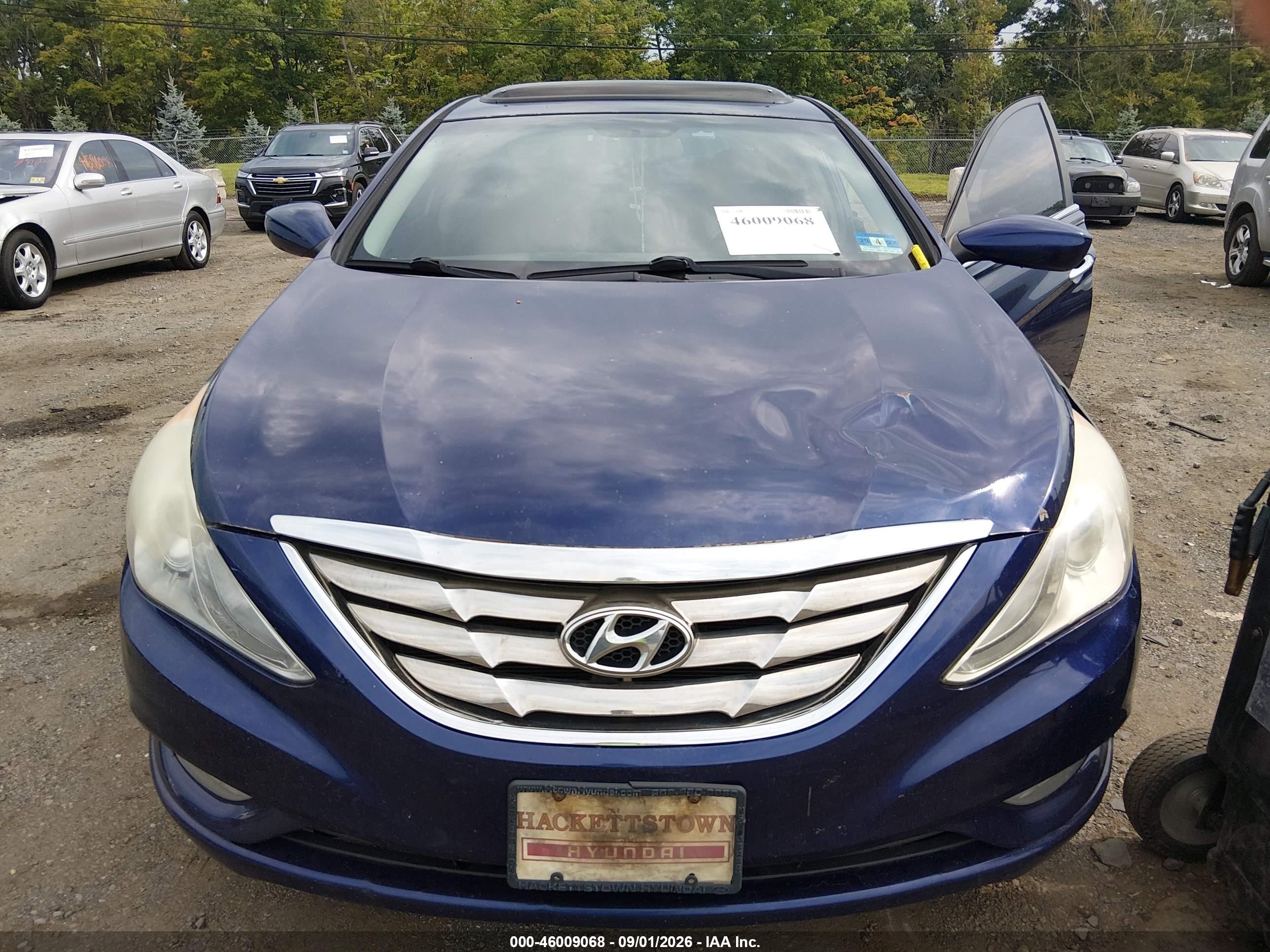 2012 Hyundai Sonata Se Blue vin: 5NPEC4AC5CH412600