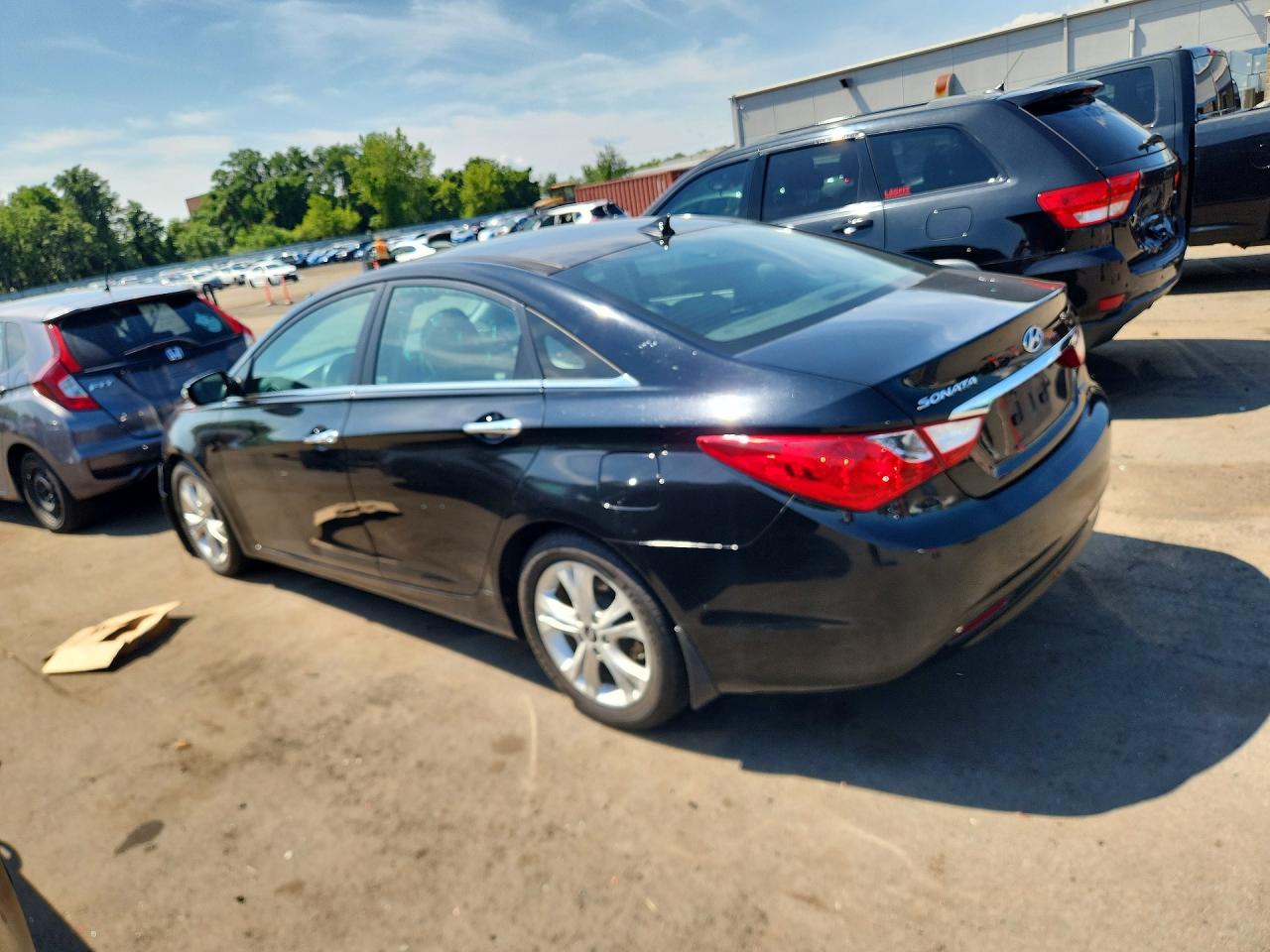 2012 Hyundai Sonata Limited Black vin: 5NPEC4AC5CH500613
