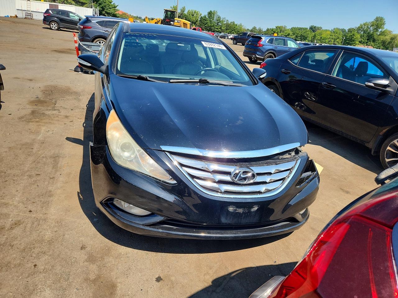 2012 Hyundai Sonata Limited Black vin: 5NPEC4AC5CH500613