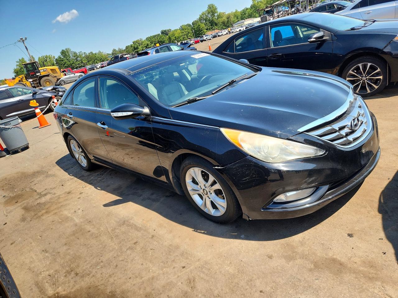 2012 Hyundai Sonata Limited Black vin: 5NPEC4AC5CH500613