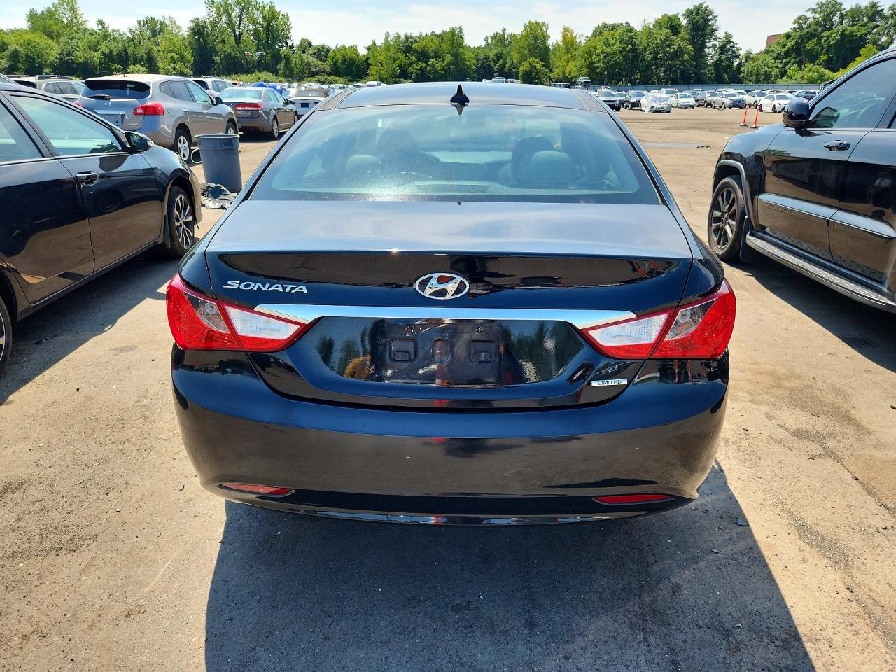 2012 Hyundai Sonata Limited Black vin: 5NPEC4AC5CH500613