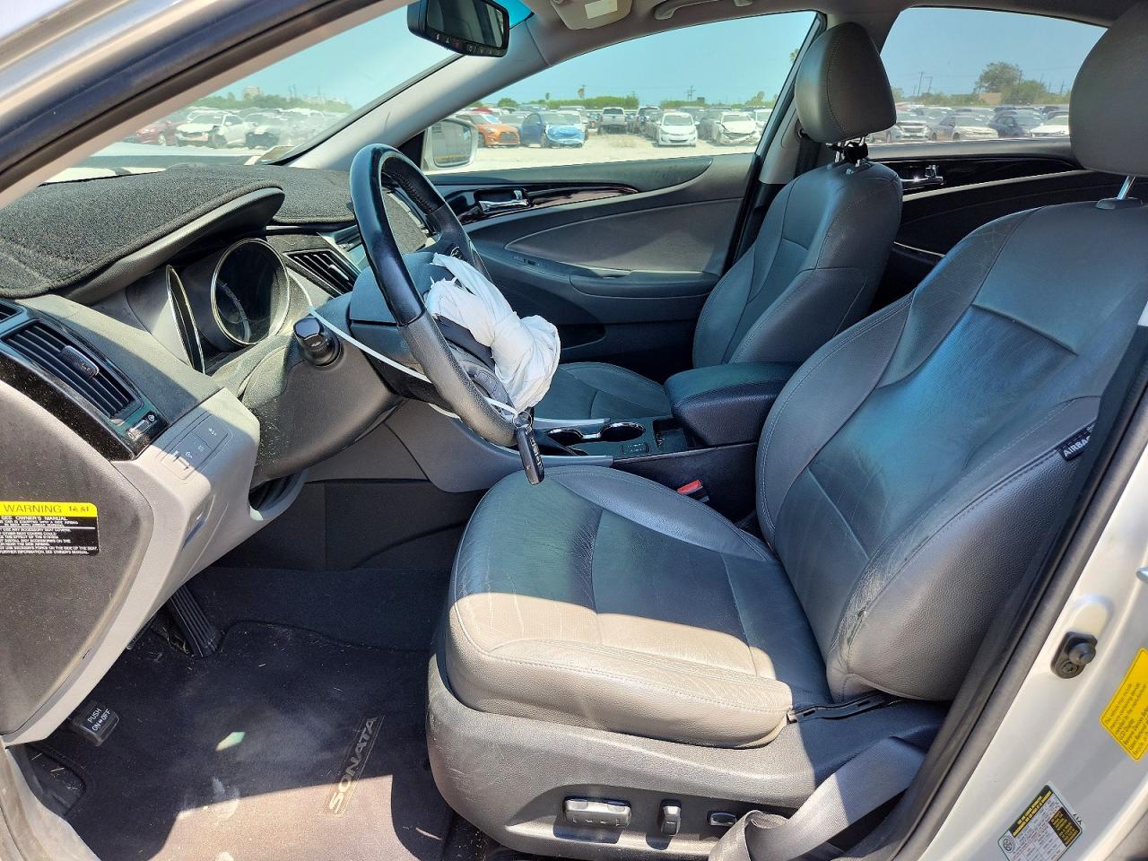 2013 Hyundai Sonata Limited Silver vin: 5NPEC4AC5DH505294
