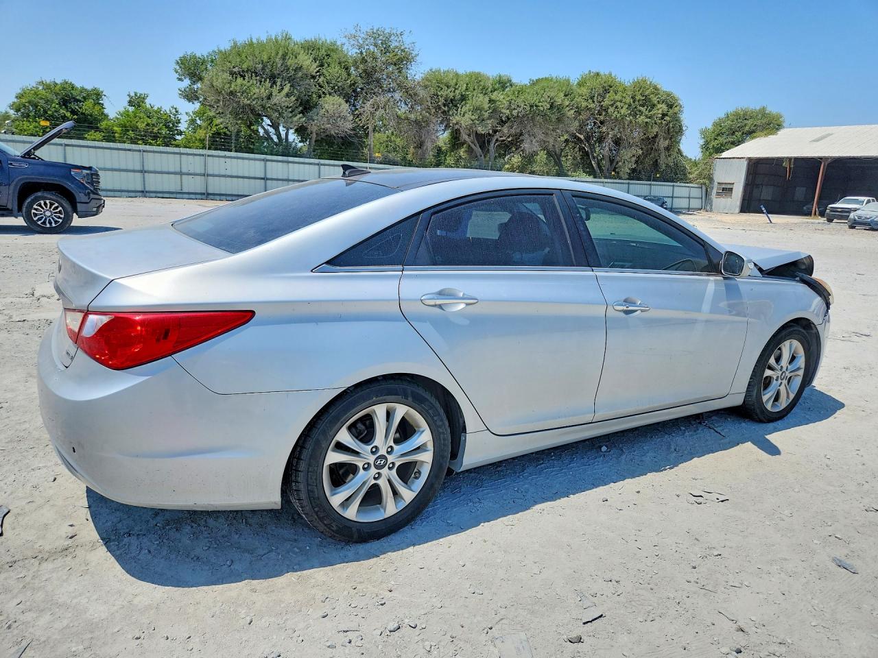 2013 Hyundai Sonata Limited Silver vin: 5NPEC4AC5DH505294
