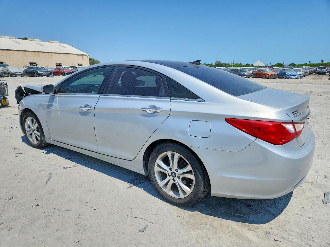 2013 Hyundai Sonata Limited Silver vin: 5NPEC4AC5DH505294