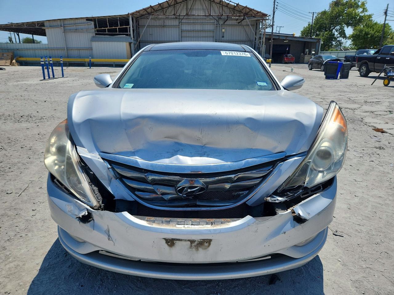 2013 Hyundai Sonata Limited Silver vin: 5NPEC4AC5DH505294