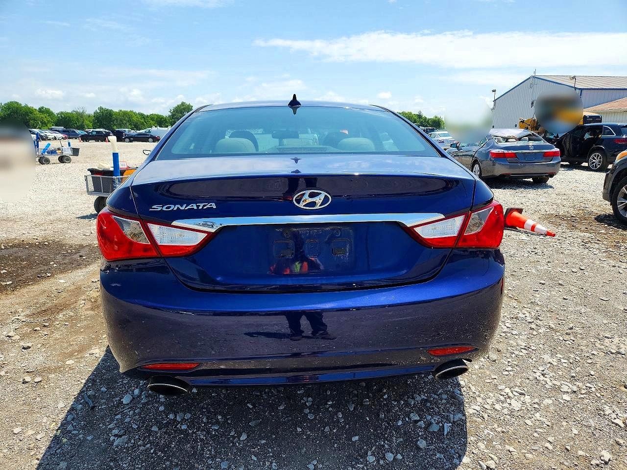 2013 Hyundai Sonata Se Blue vin: 5NPEC4AC5DH506980