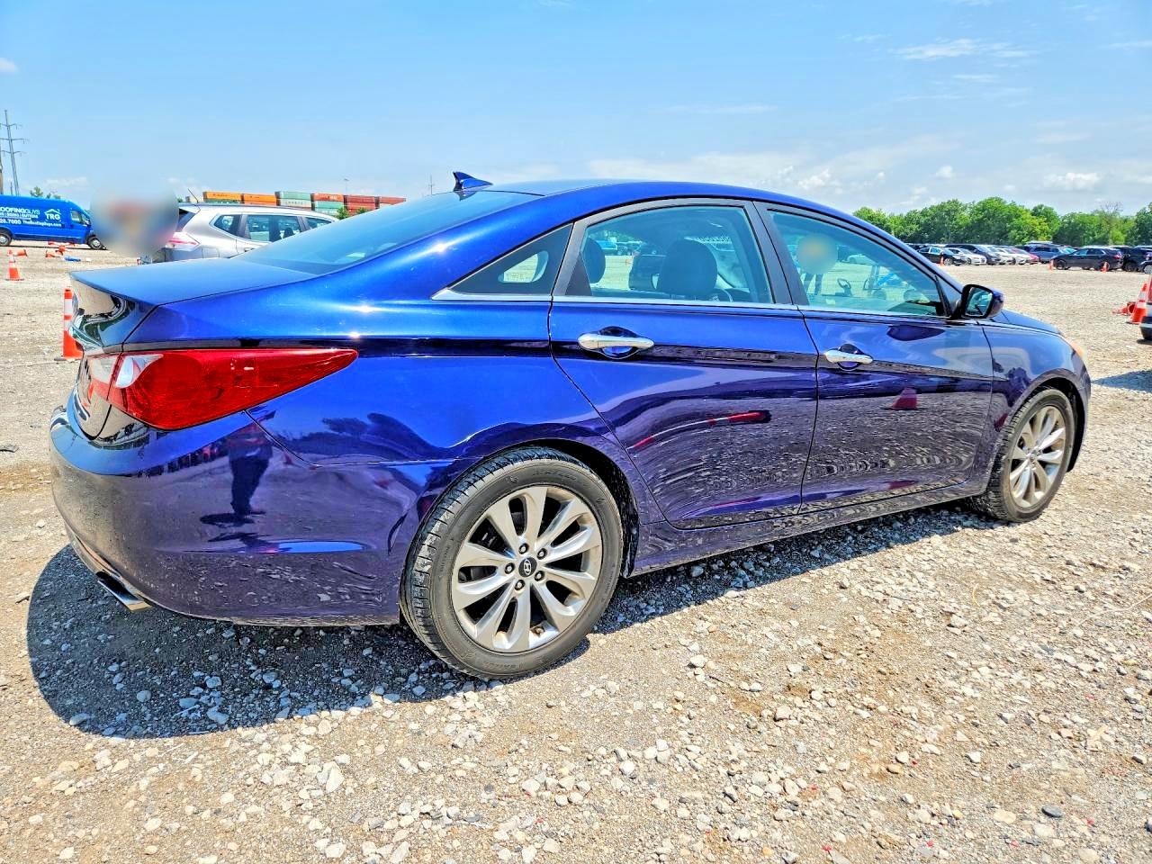 2013 Hyundai Sonata Se Blue vin: 5NPEC4AC5DH506980
