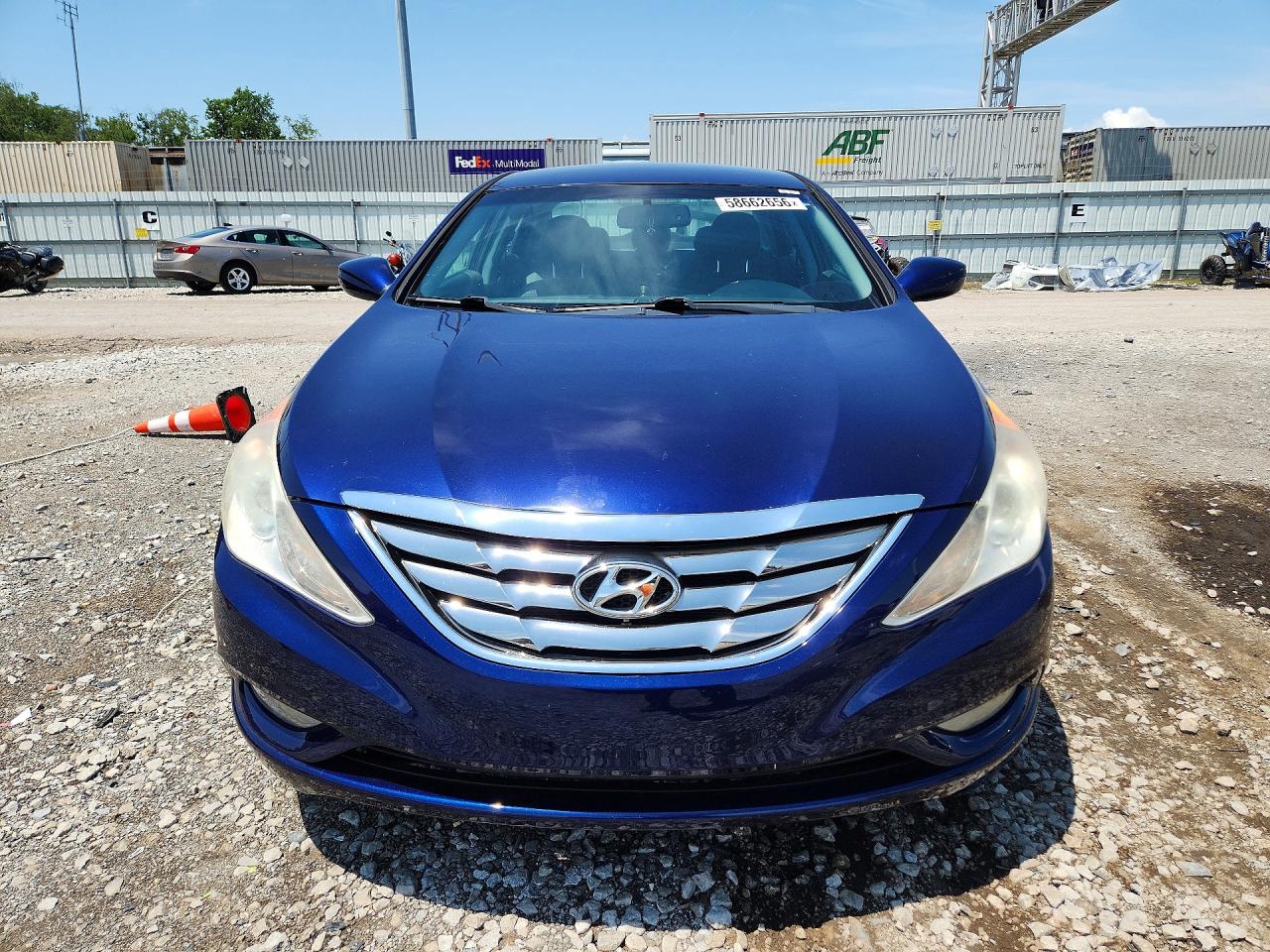 2013 Hyundai Sonata Se Blue vin: 5NPEC4AC5DH506980