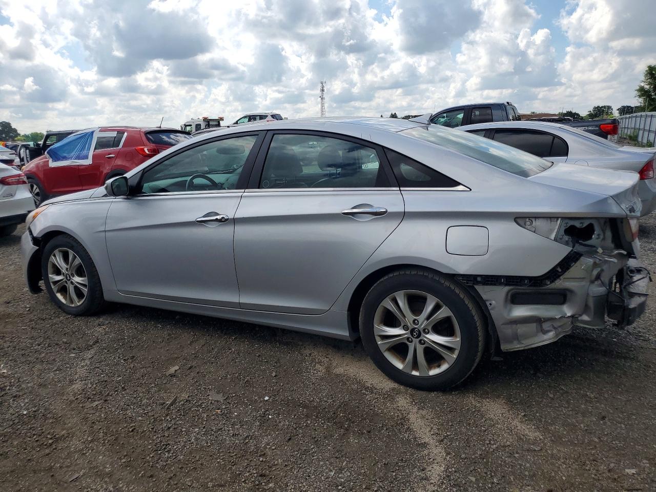 2013 Hyundai Sonata Se Silver vin: 5NPEC4AC5DH532219