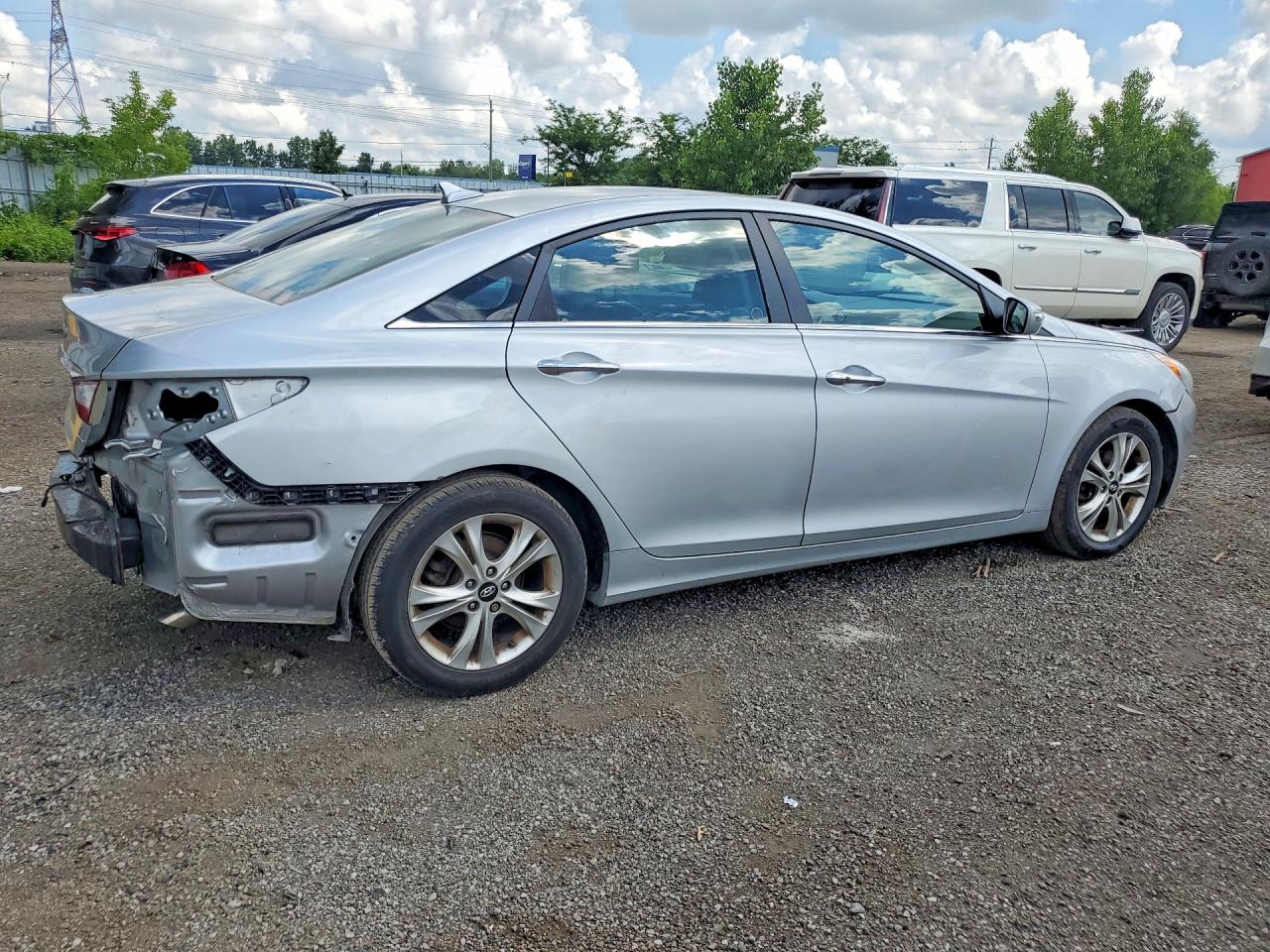2013 Hyundai Sonata Se Silver vin: 5NPEC4AC5DH532219