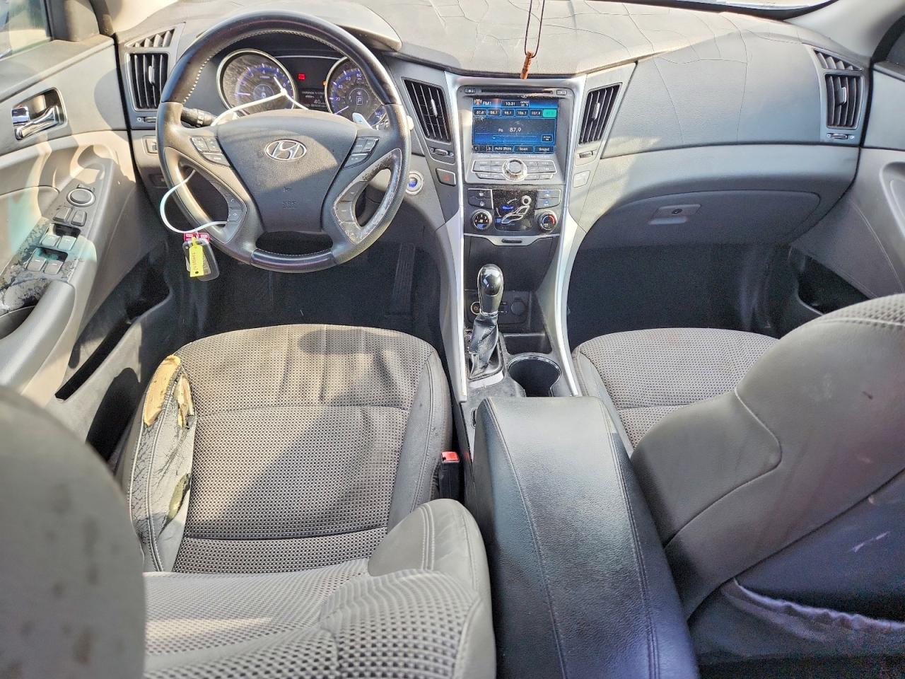 2013 Hyundai Sonata Se Silver vin: 5NPEC4AC5DH532866
