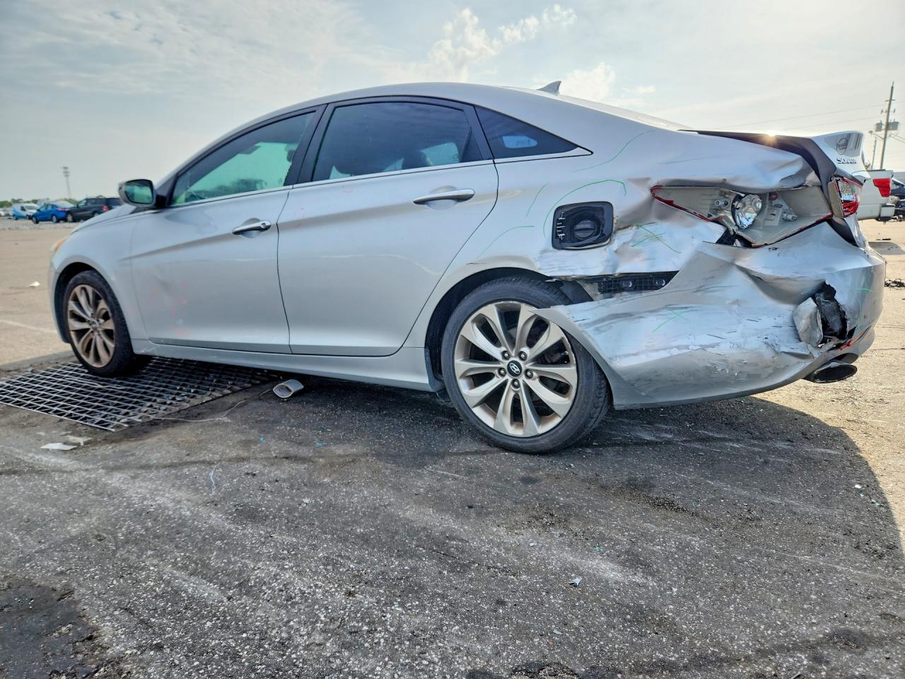 2013 Hyundai Sonata Se Silver vin: 5NPEC4AC5DH532866