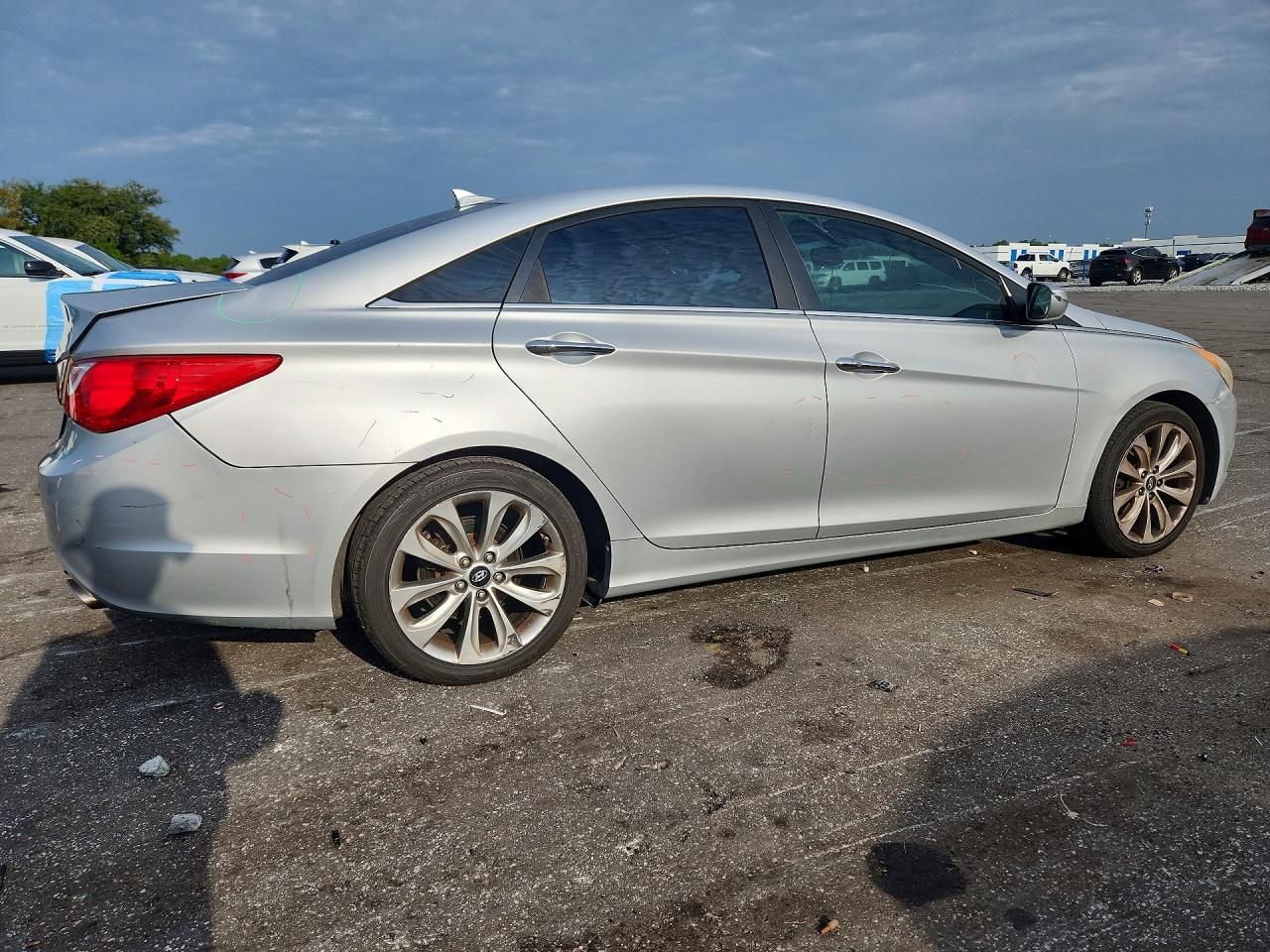 2013 Hyundai Sonata Se Silver vin: 5NPEC4AC5DH532866