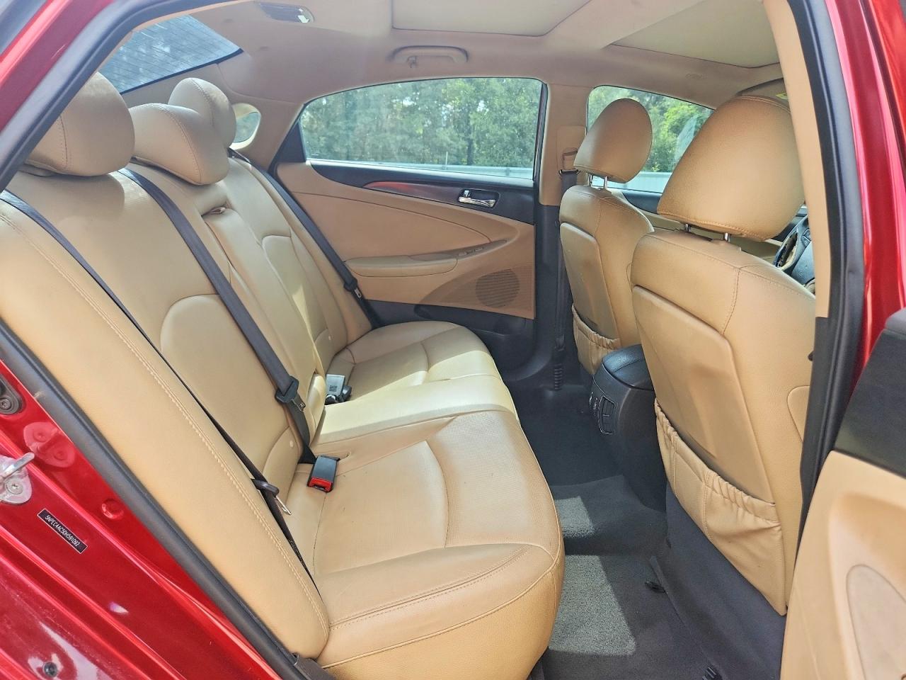 2013 Hyundai Sonata Limited Red vin: 5NPEC4AC5DH591092