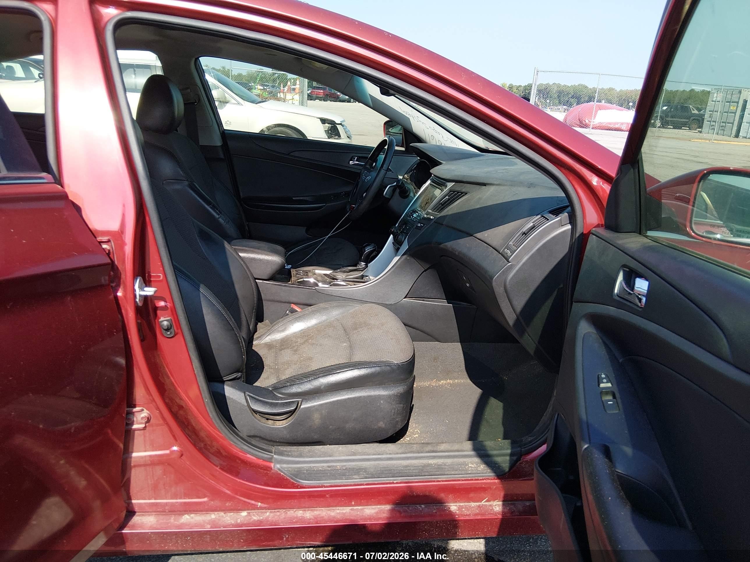 2013 Hyundai Sonata Se Red vin: 5NPEC4AC5DH598611