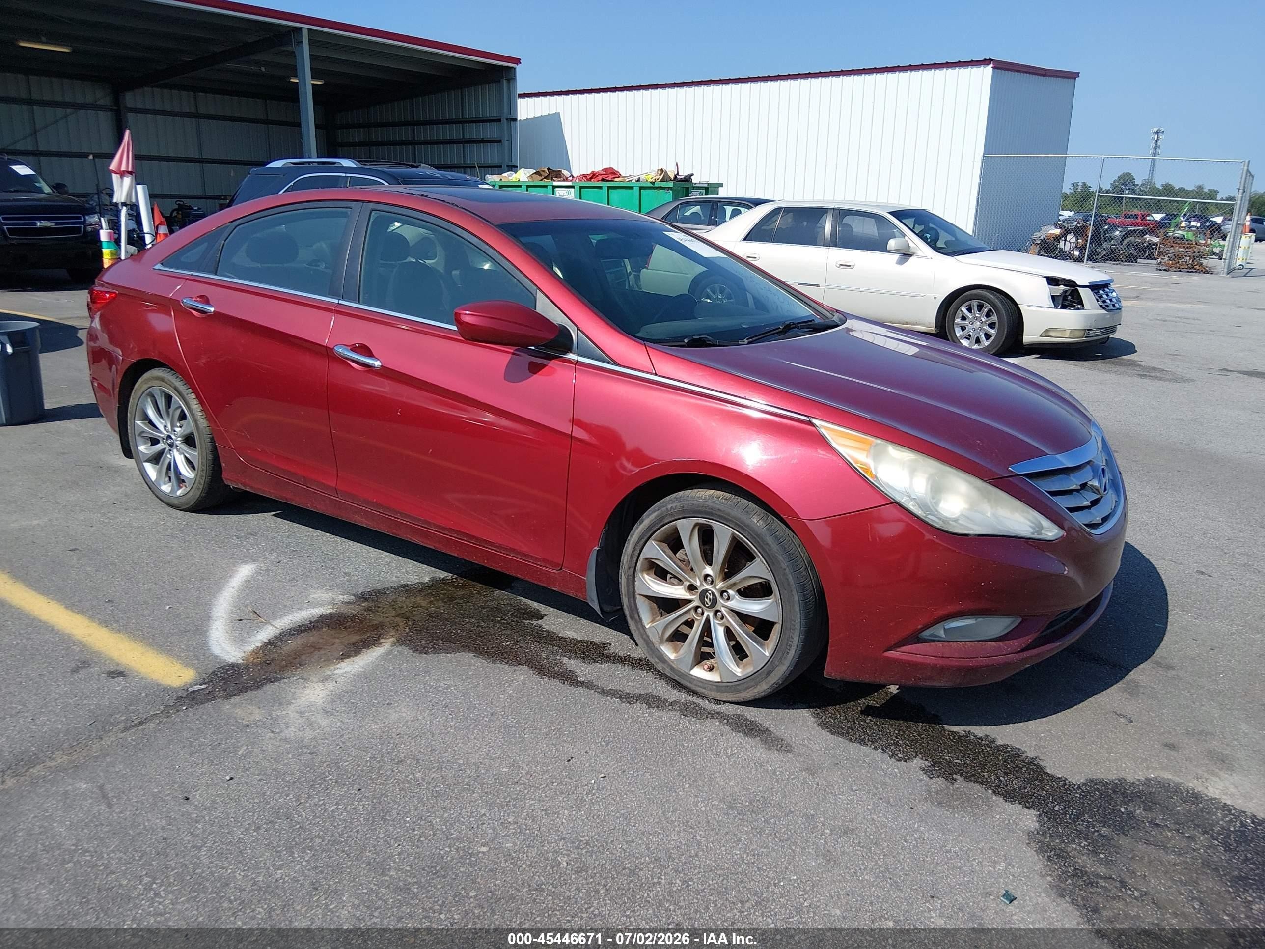 2013 Hyundai Sonata Se Red vin: 5NPEC4AC5DH598611