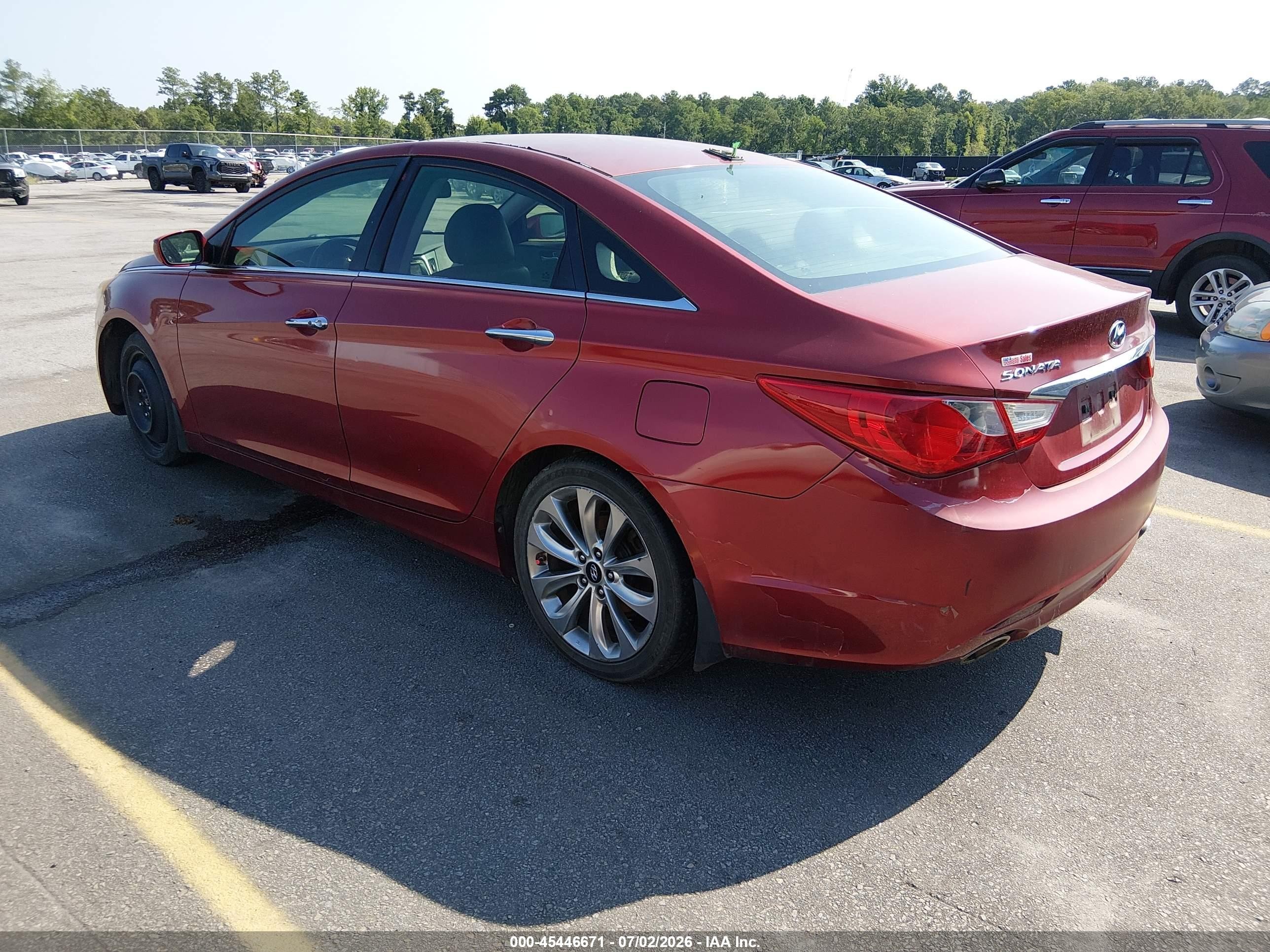 2013 Hyundai Sonata Se Red vin: 5NPEC4AC5DH598611