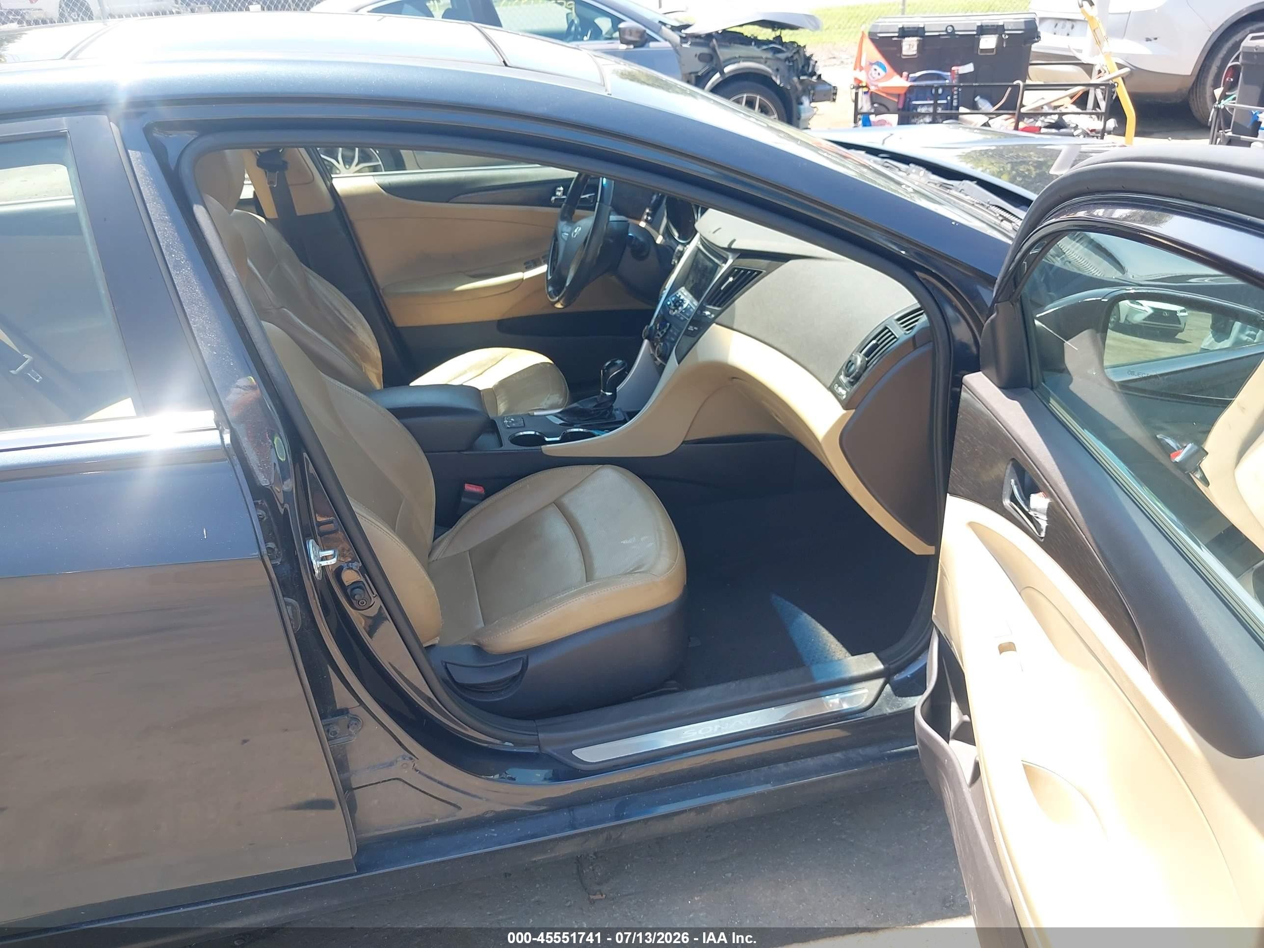 2013 Hyundai Sonata Limited Blue vin: 5NPEC4AC5DH633390