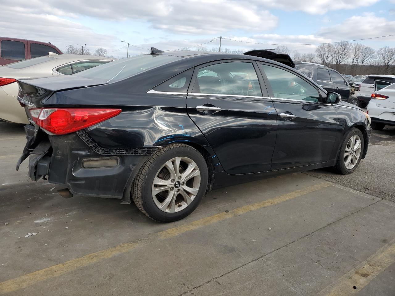 2013 Hyundai Sonata Se Black vin: 5NPEC4AC5DH639206