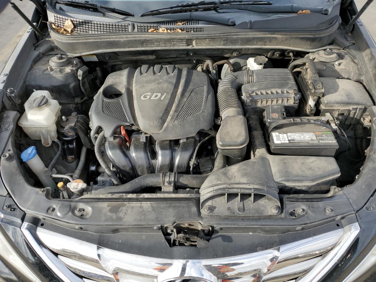 2013 Hyundai Sonata Se Black vin: 5NPEC4AC5DH639206
