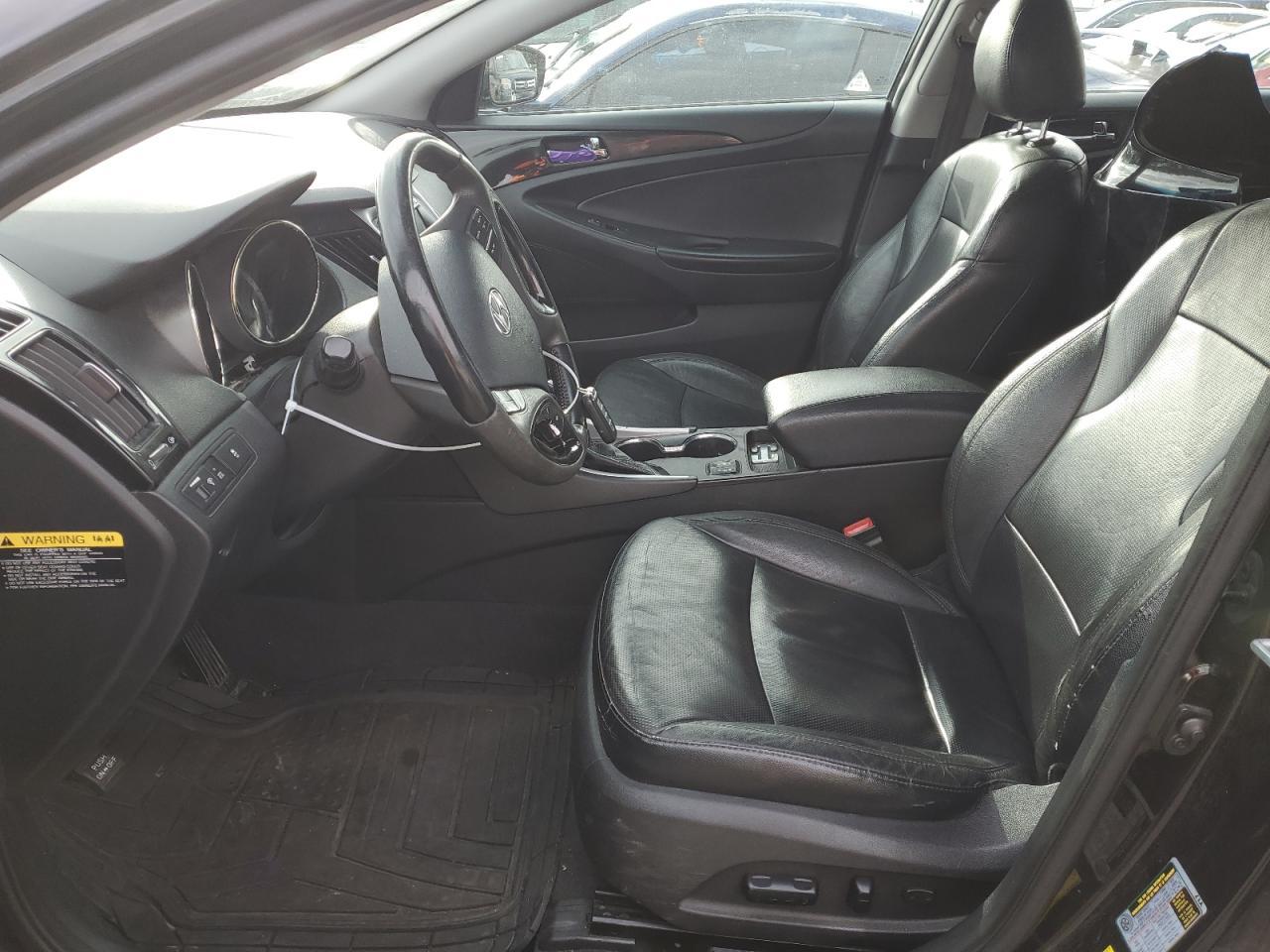 2013 Hyundai Sonata Se Black vin: 5NPEC4AC5DH639206
