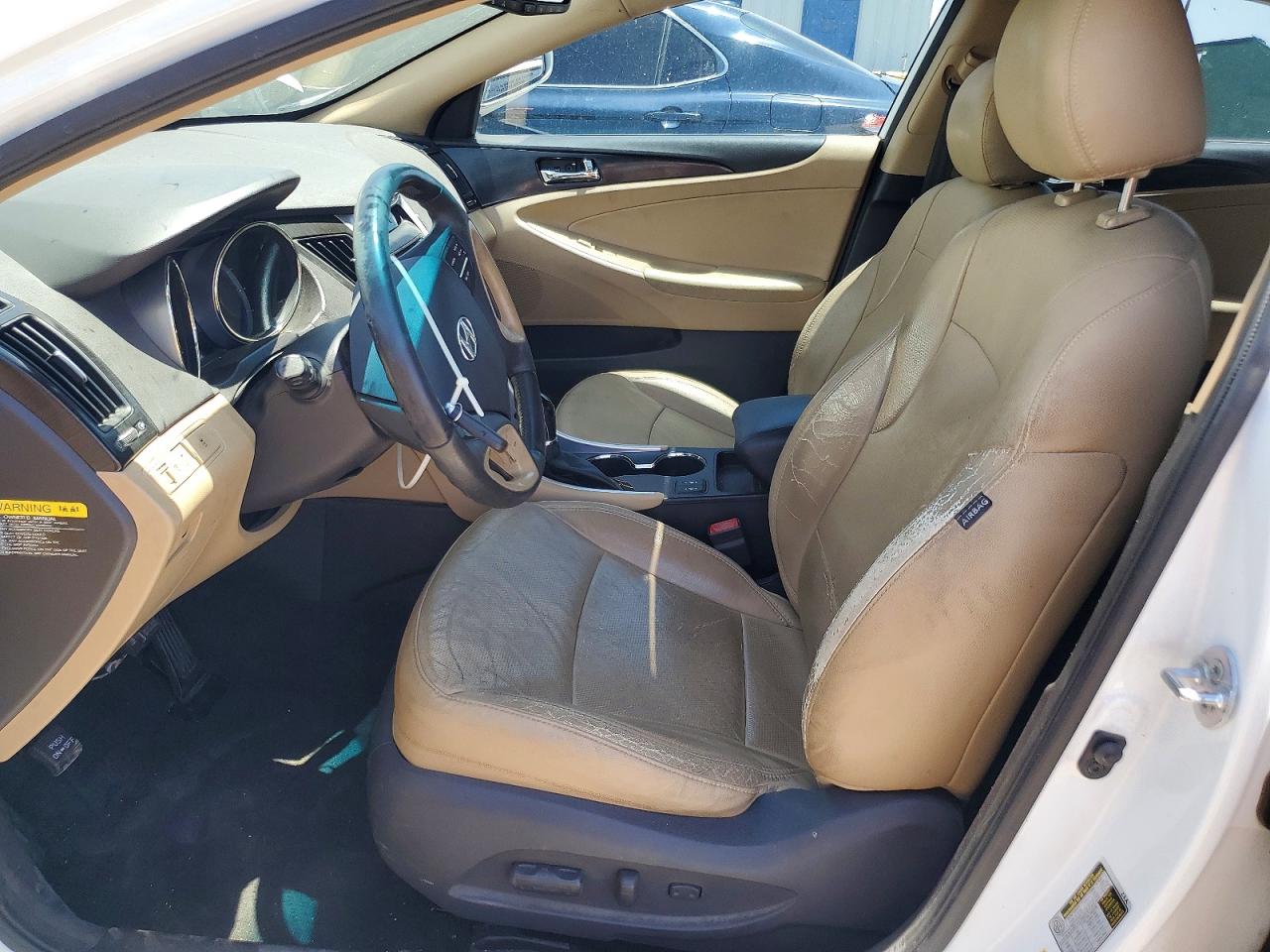 2013 Hyundai Sonata Limited White vin: 5NPEC4AC5DH639688