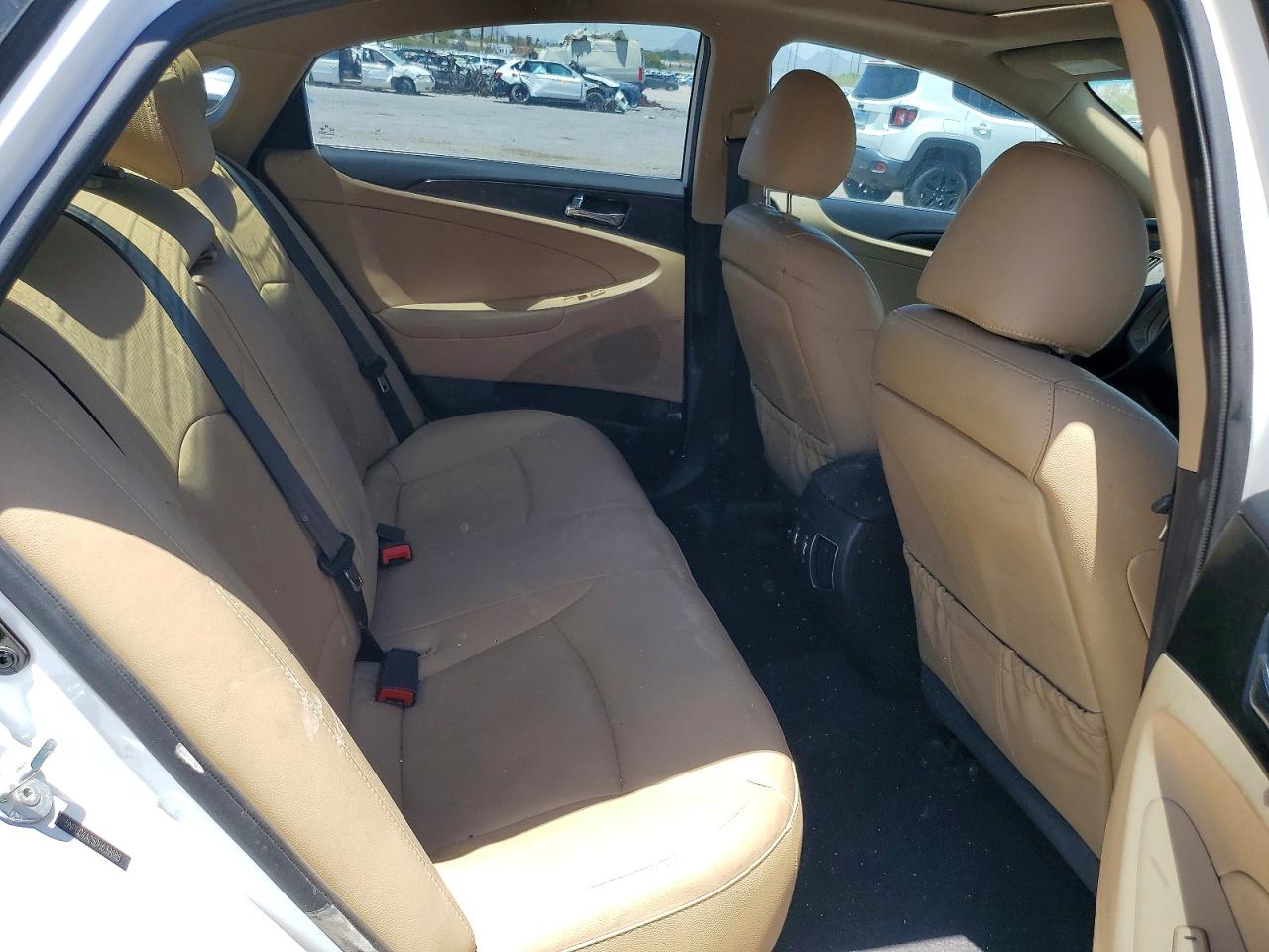 2013 Hyundai Sonata Limited White vin: 5NPEC4AC5DH639688