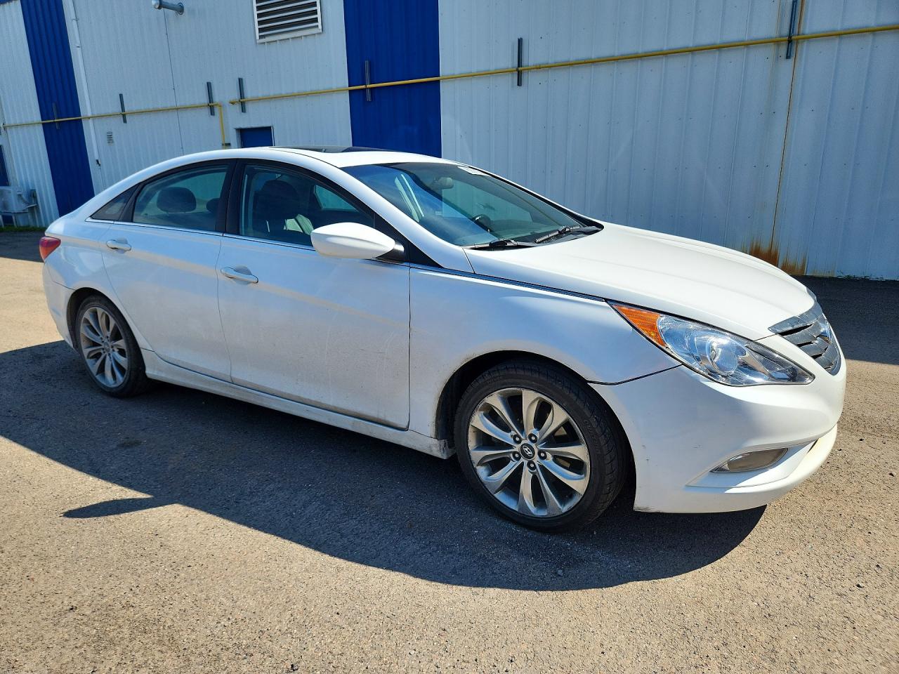 2013 Hyundai Sonata Se White vin: 5NPEC4AC5DH647029