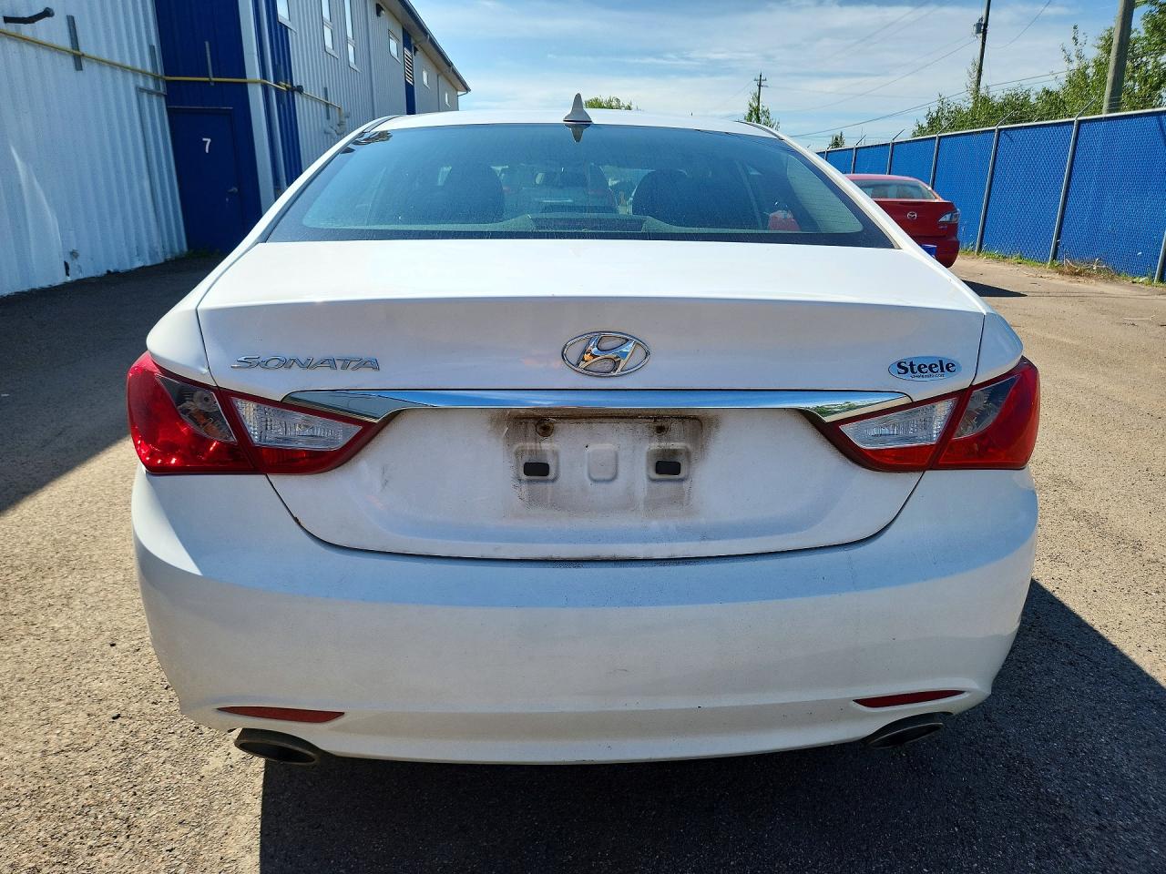 2013 Hyundai Sonata Se White vin: 5NPEC4AC5DH647029