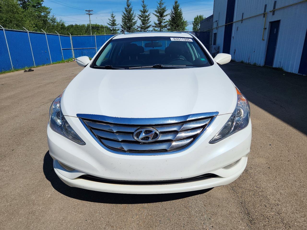 2013 Hyundai Sonata Se White vin: 5NPEC4AC5DH647029