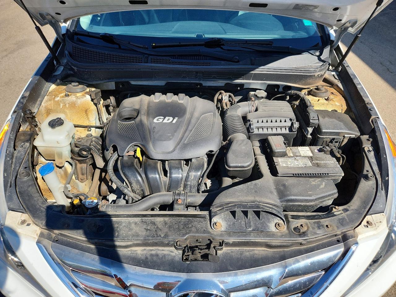 2013 Hyundai Sonata Se White vin: 5NPEC4AC5DH647029