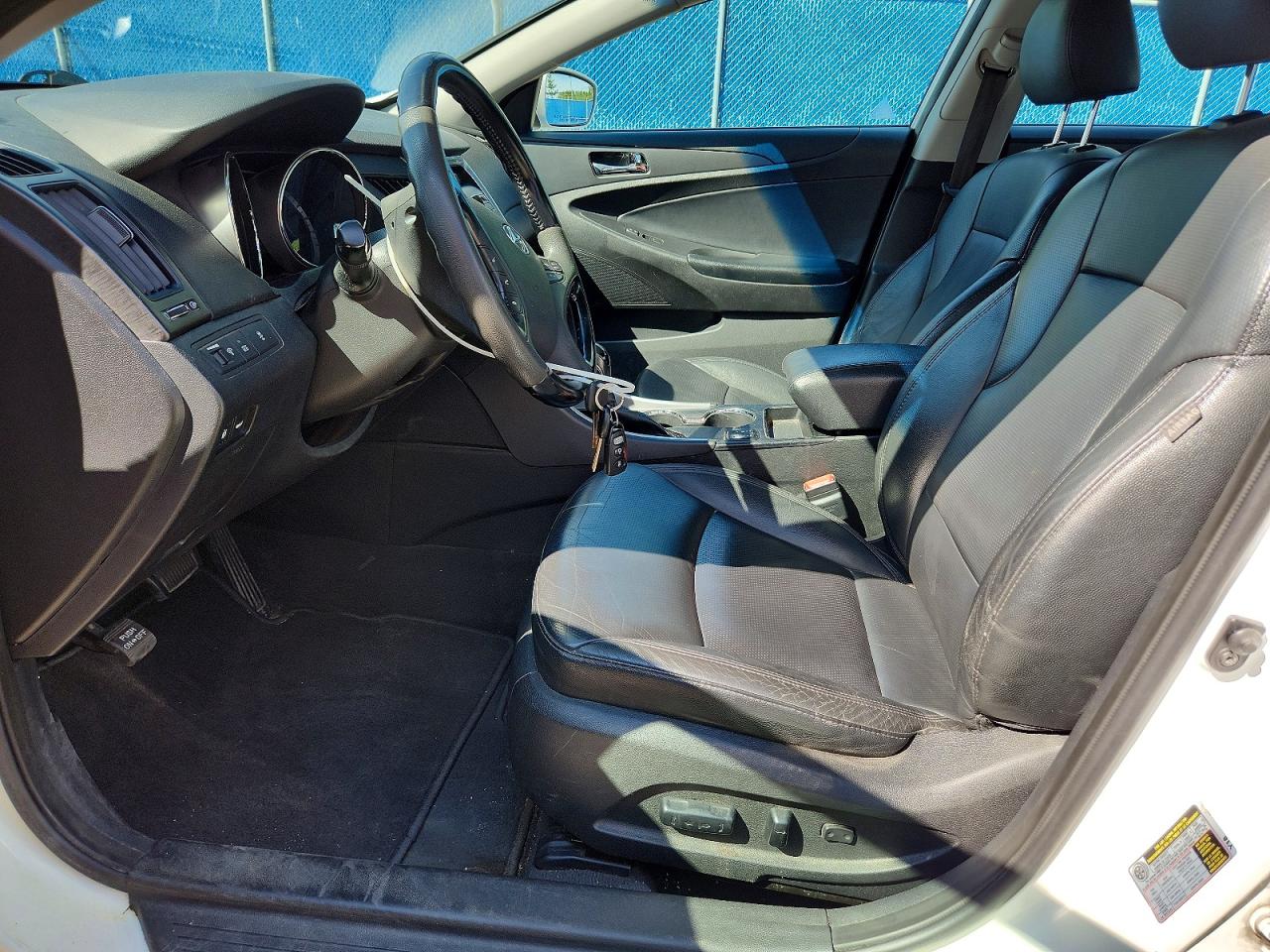 2013 Hyundai Sonata Se White vin: 5NPEC4AC5DH647029