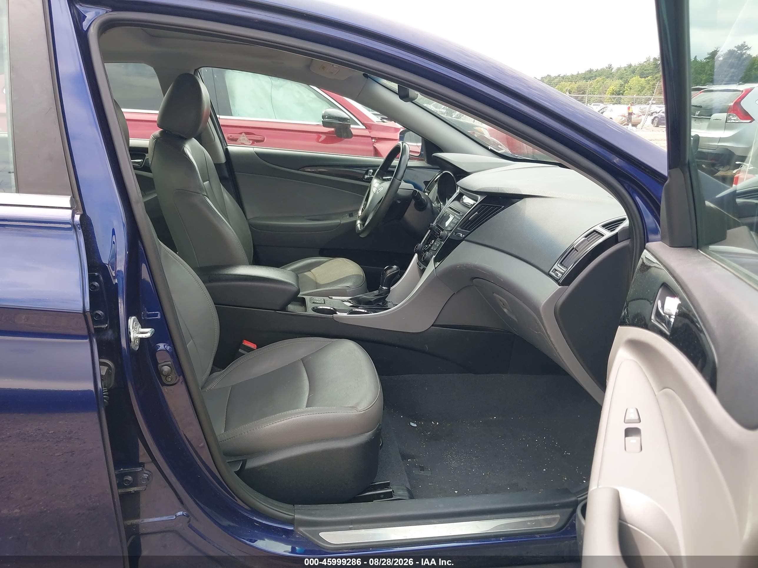 2013 Hyundai Sonata Limited Blue vin: 5NPEC4AC5DH653719