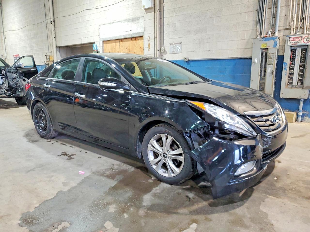 2013 Hyundai Sonata Limited Black vin: 5NPEC4AC5DH665322