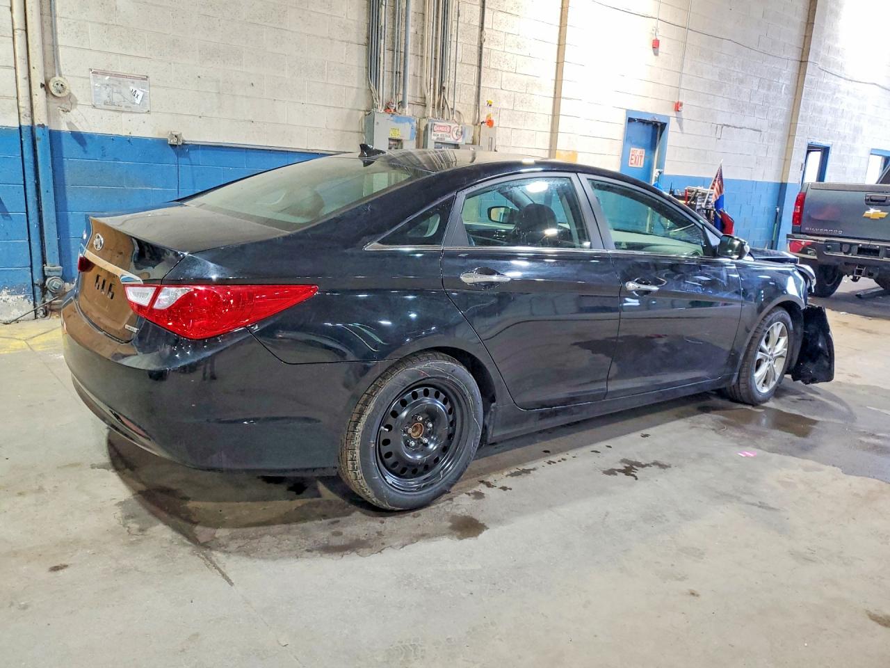 2013 Hyundai Sonata Limited Black vin: 5NPEC4AC5DH665322