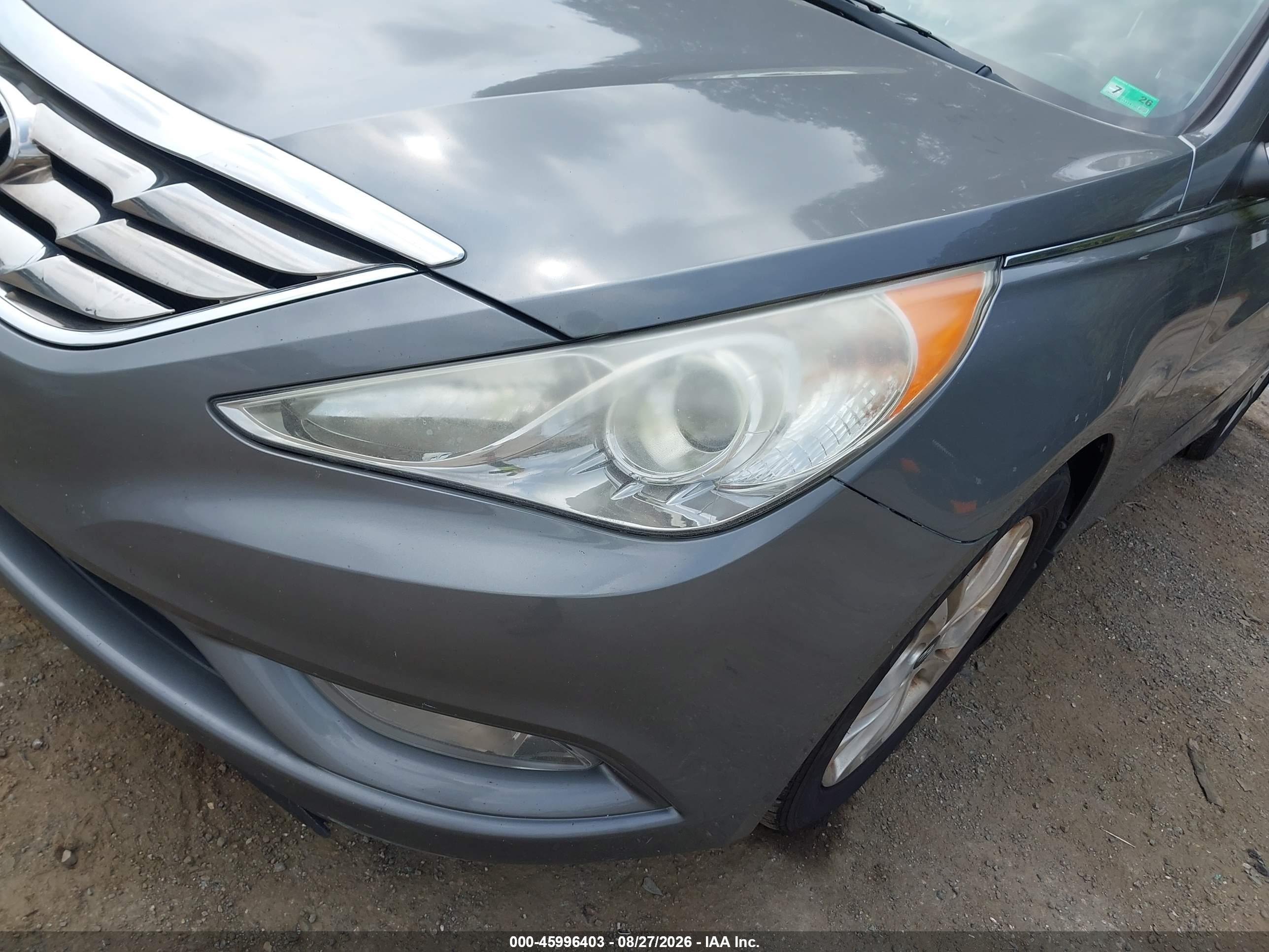 2013 Hyundai Sonata Limited Gray vin: 5NPEC4AC5DH666230