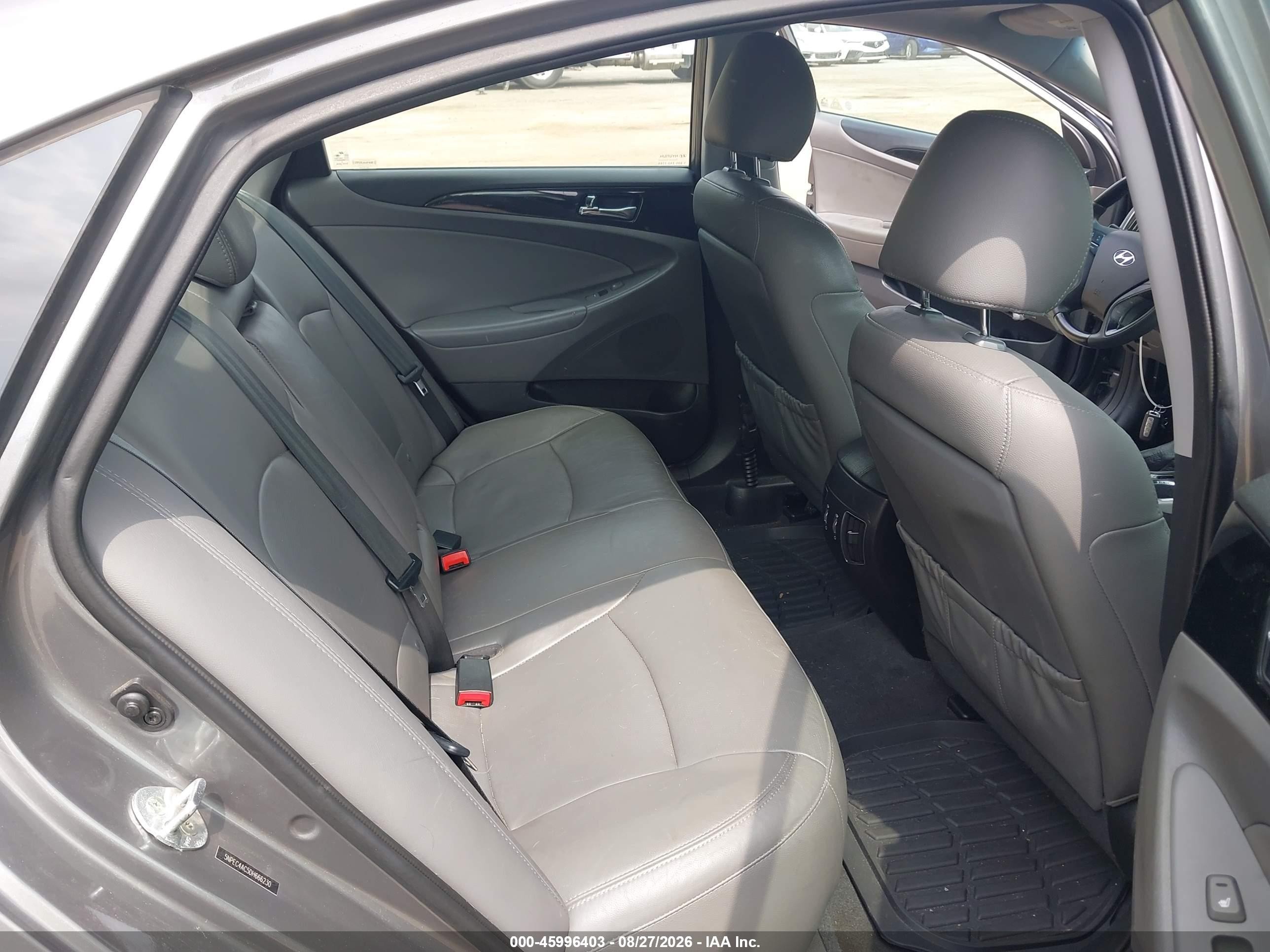 2013 Hyundai Sonata Limited Gray vin: 5NPEC4AC5DH666230
