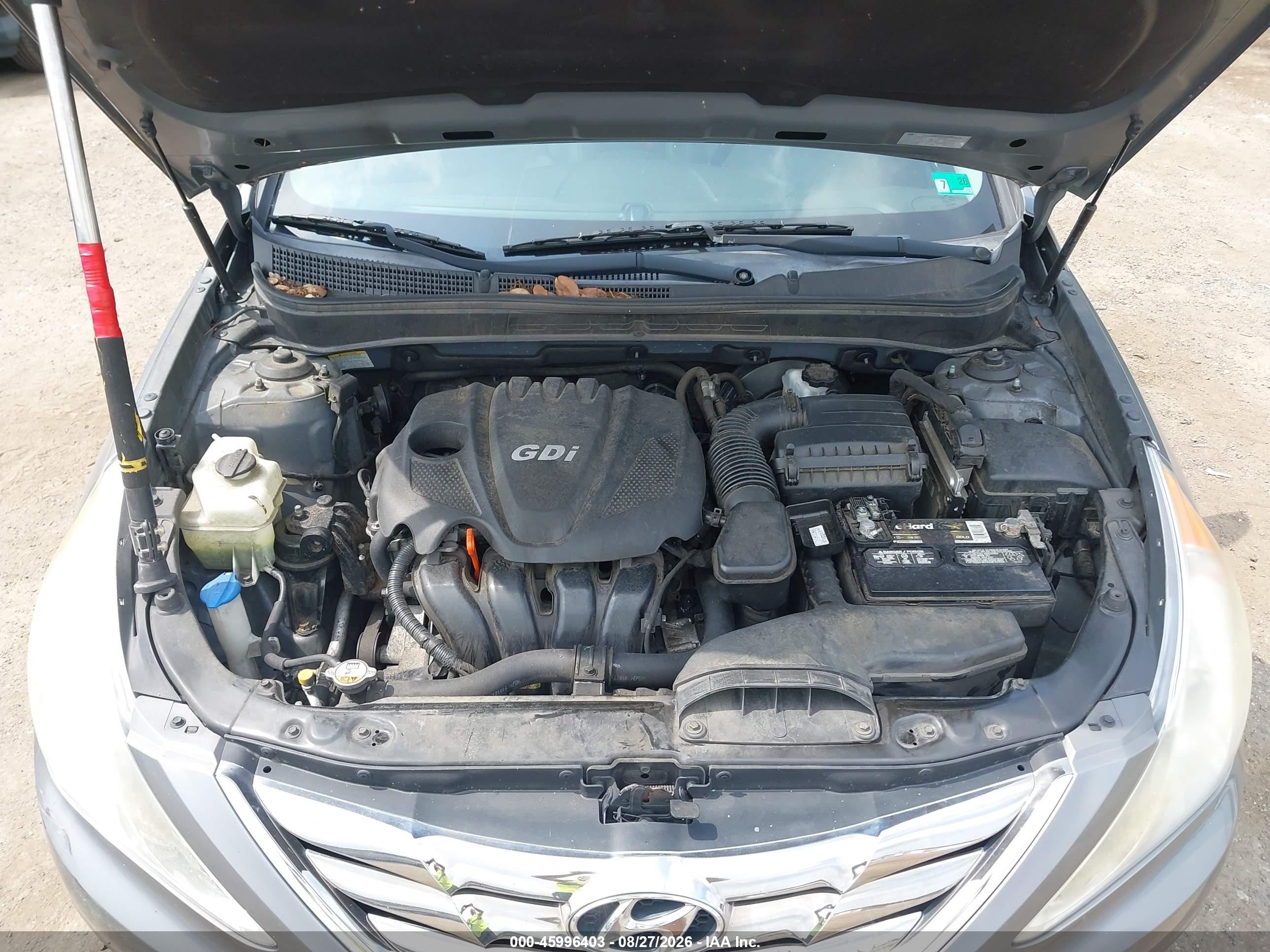 2013 Hyundai Sonata Limited Gray vin: 5NPEC4AC5DH666230