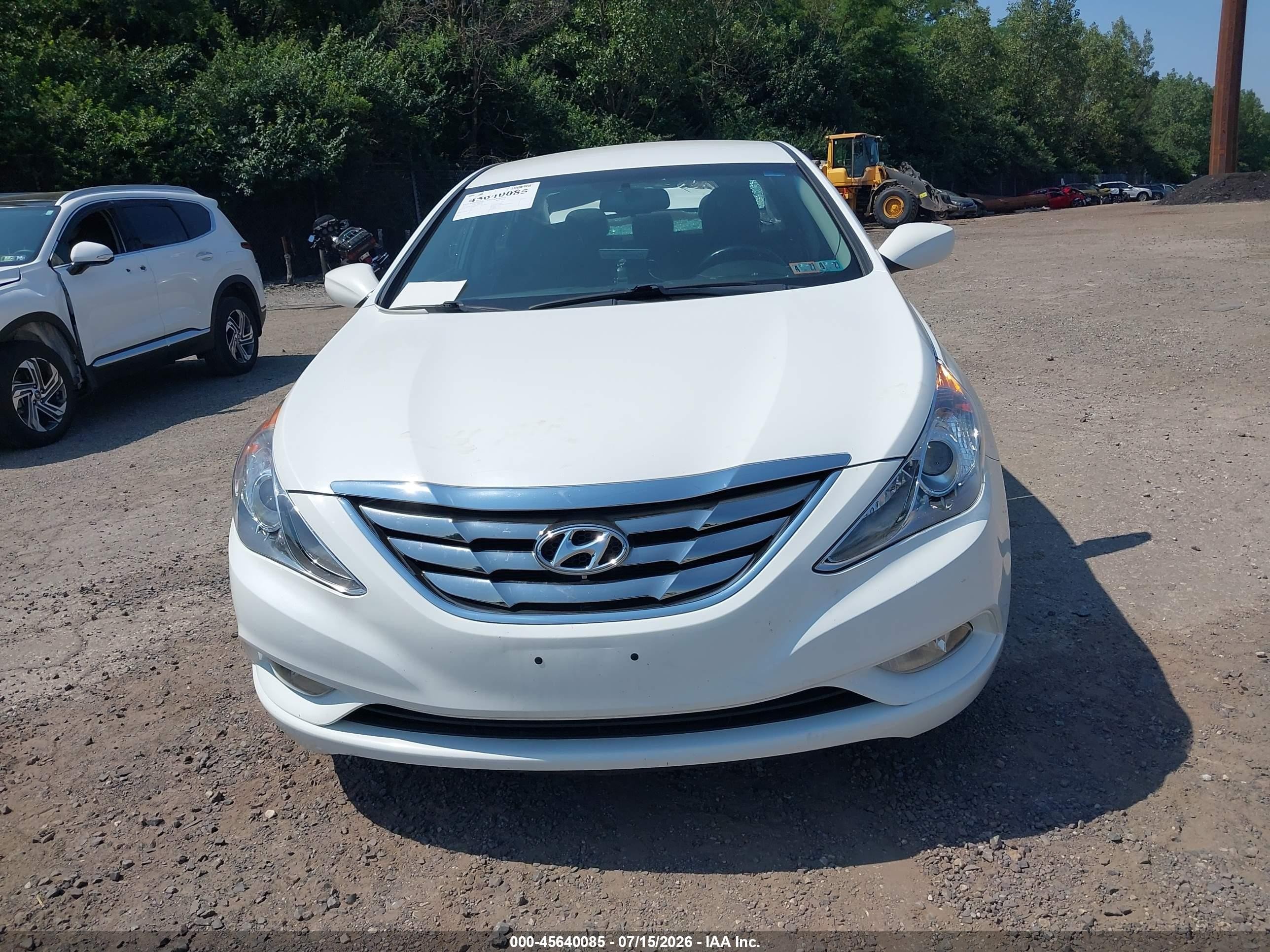 2013 Hyundai Sonata Se Белый vin: 5NPEC4AC5DH686140