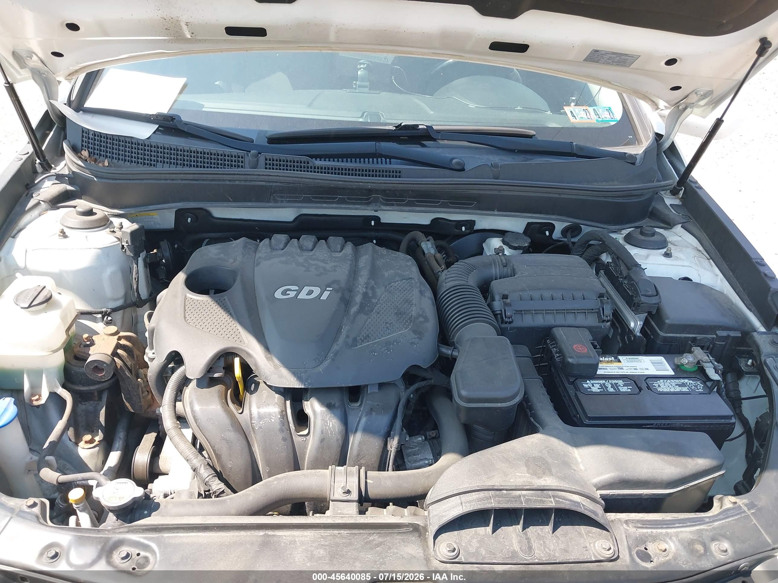 2013 Hyundai Sonata Se Белый vin: 5NPEC4AC5DH686140