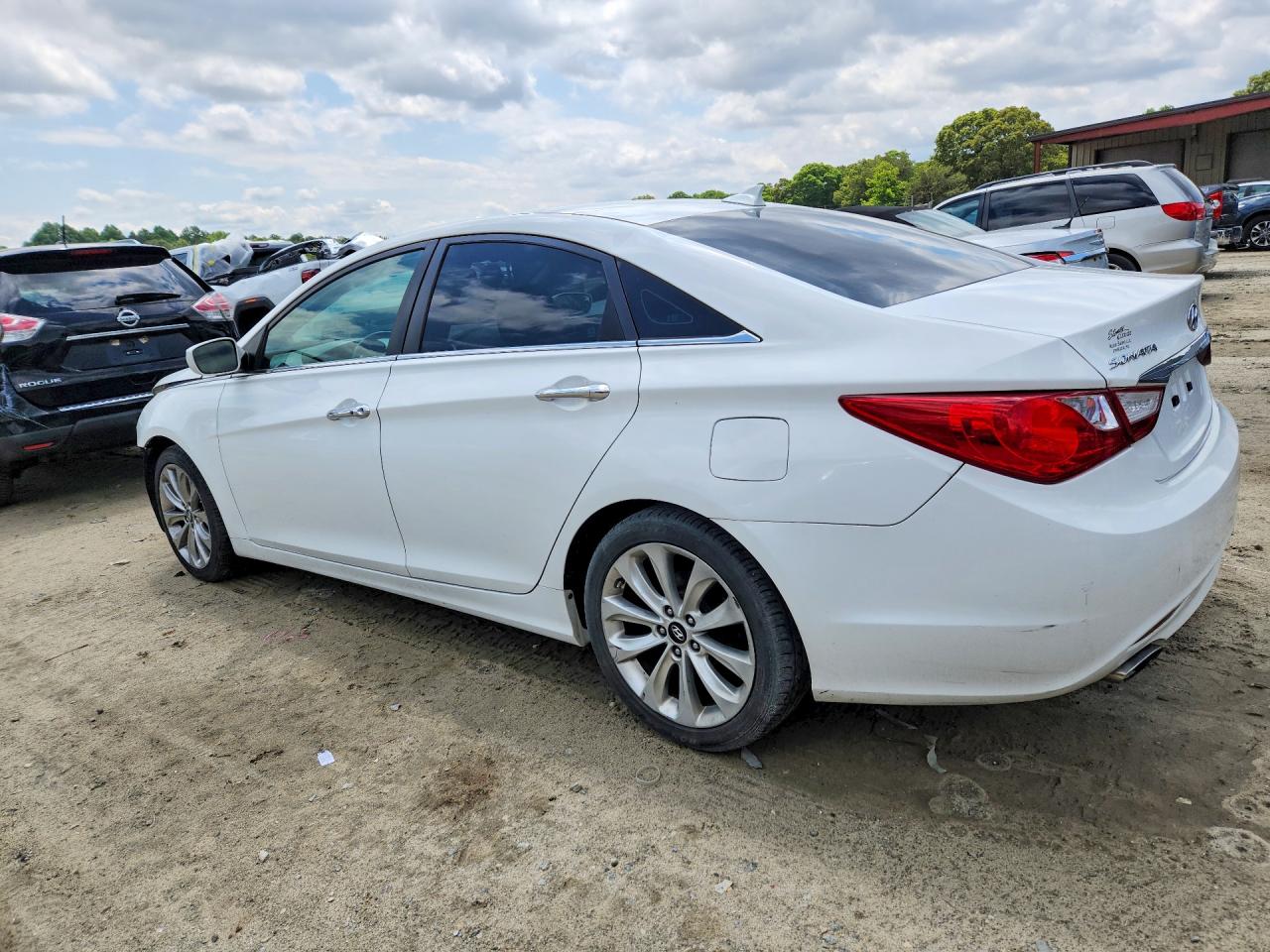 2013 Hyundai Sonata Se Белый vin: 5NPEC4AC5DH702823