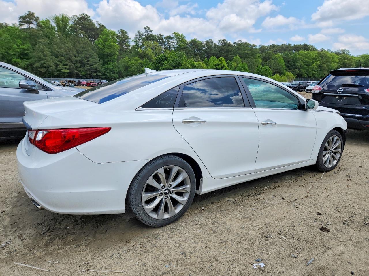 2013 Hyundai Sonata Se Белый vin: 5NPEC4AC5DH702823