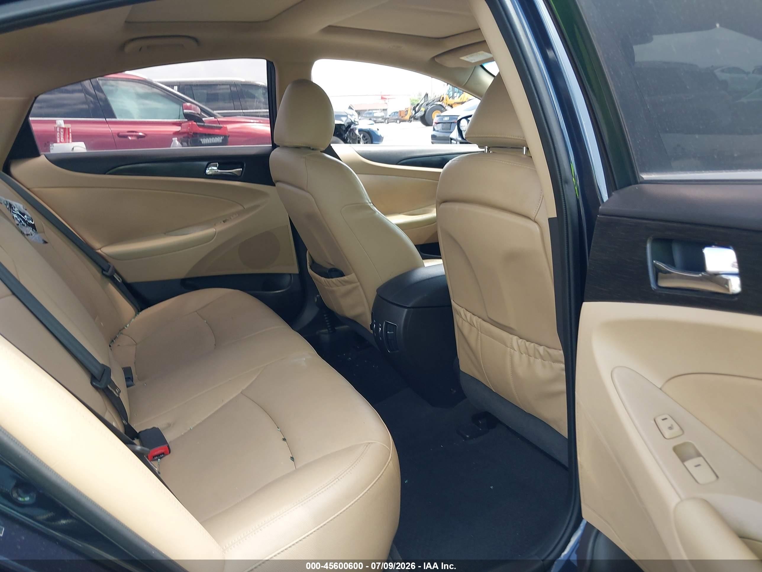 2013 Hyundai Sonata Limited Синий vin: 5NPEC4AC5DH709478