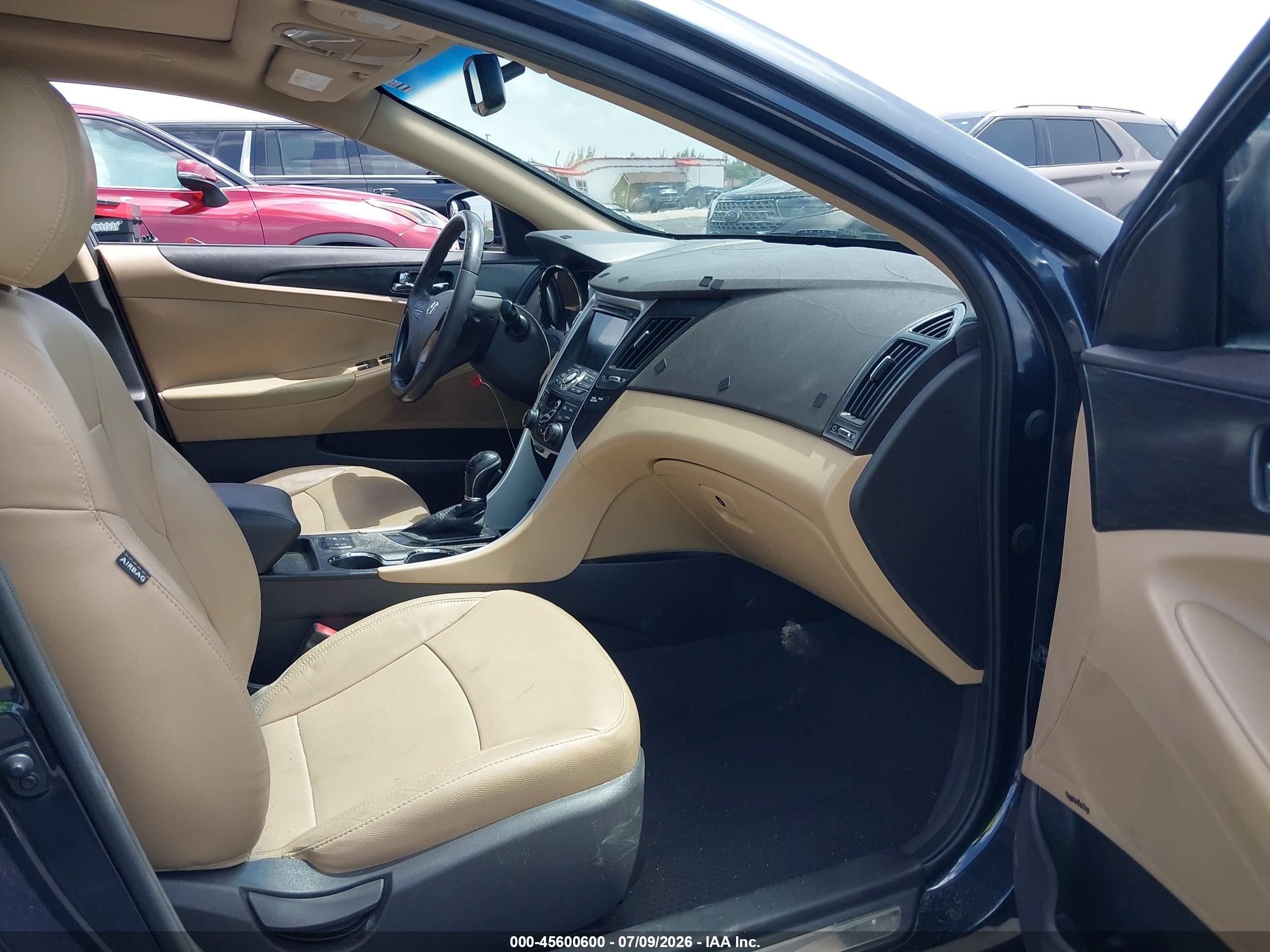 2013 Hyundai Sonata Limited Синий vin: 5NPEC4AC5DH709478