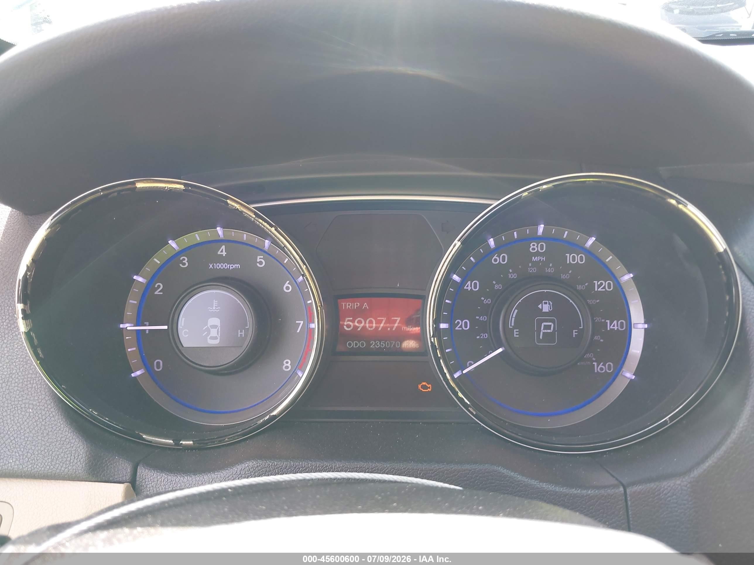 2013 Hyundai Sonata Limited Синий vin: 5NPEC4AC5DH709478