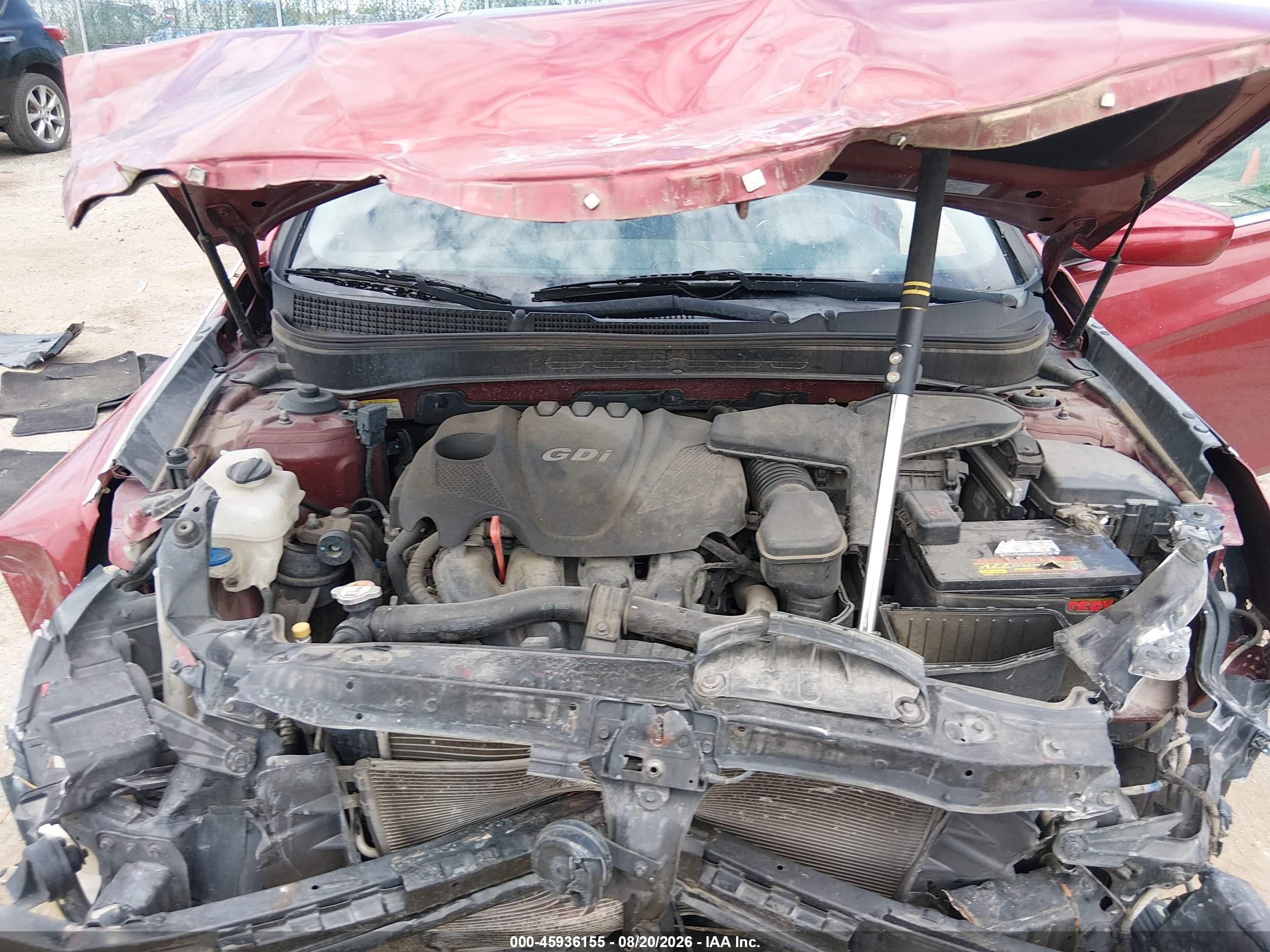 2013 Hyundai Sonata Se Red vin: 5NPEC4AC5DH730251