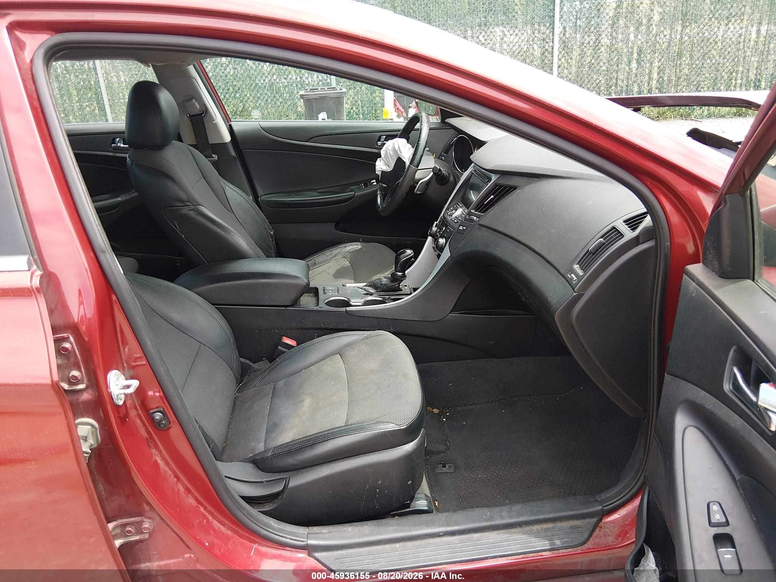 2013 Hyundai Sonata Se Red vin: 5NPEC4AC5DH730251