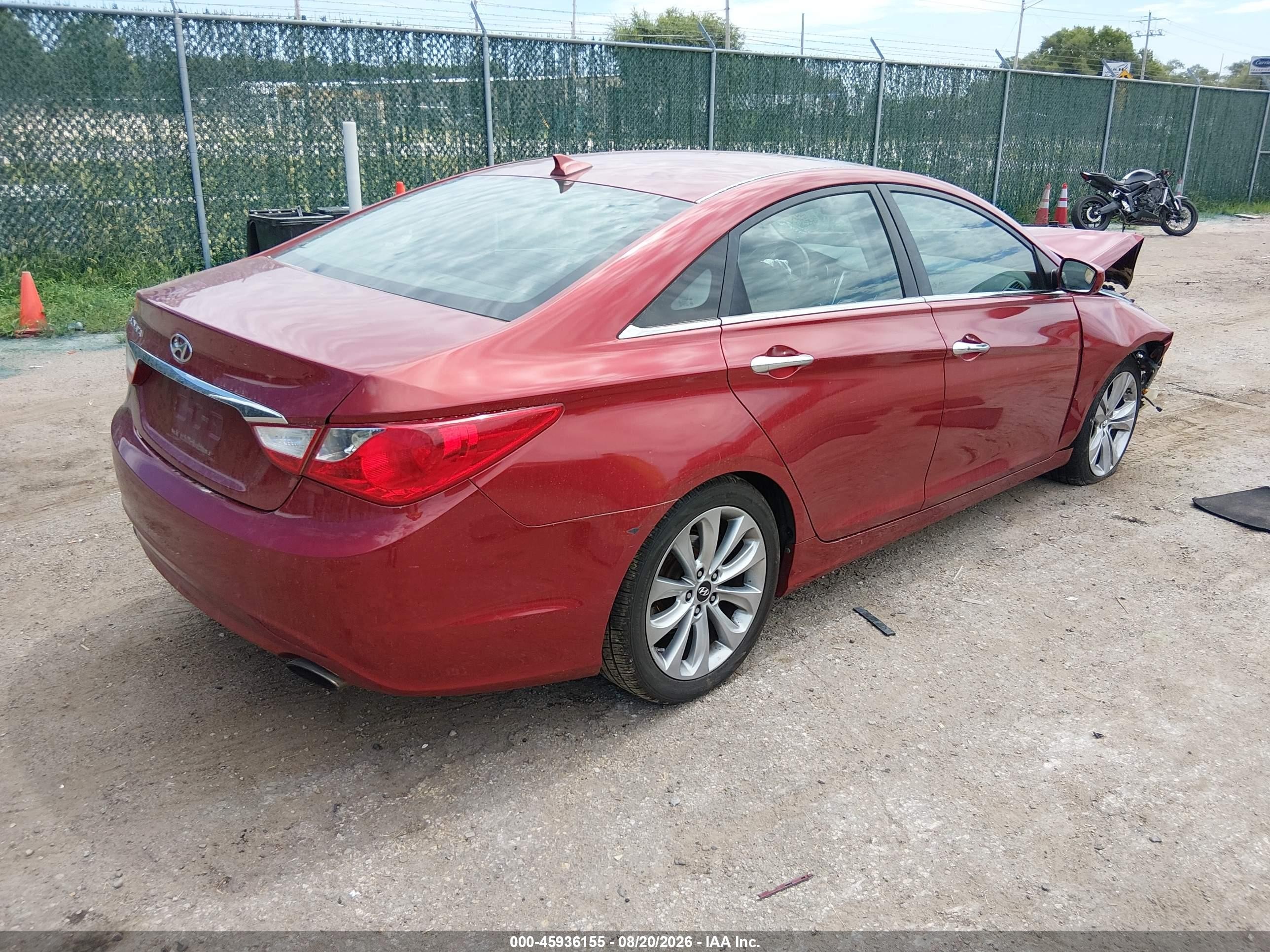 2013 Hyundai Sonata Se Red vin: 5NPEC4AC5DH730251