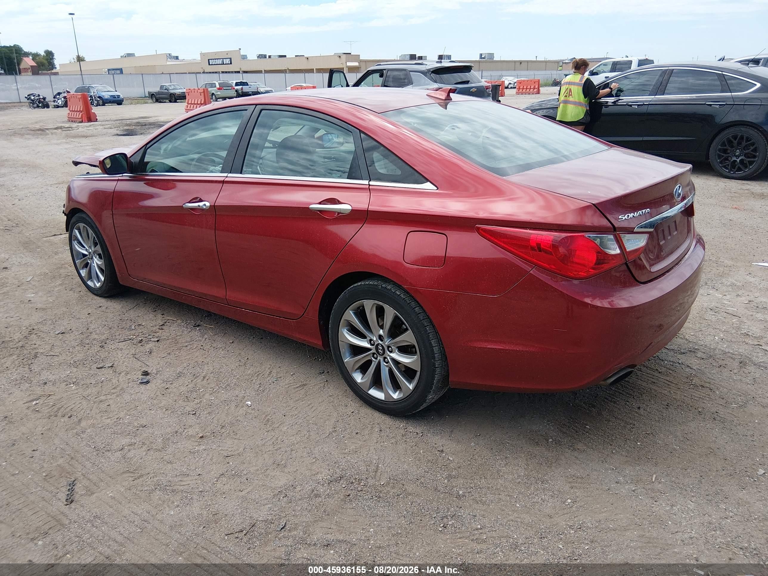 2013 Hyundai Sonata Se Red vin: 5NPEC4AC5DH730251